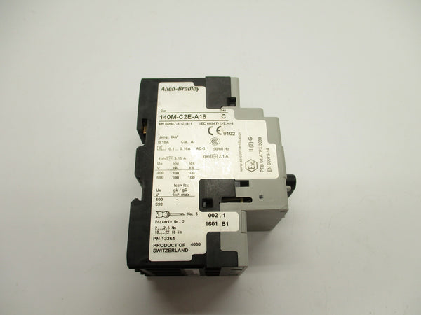 ALLEN BRADLEY 140M-C2E-A16 SER. C 0.1-0.16A 690V NSNP