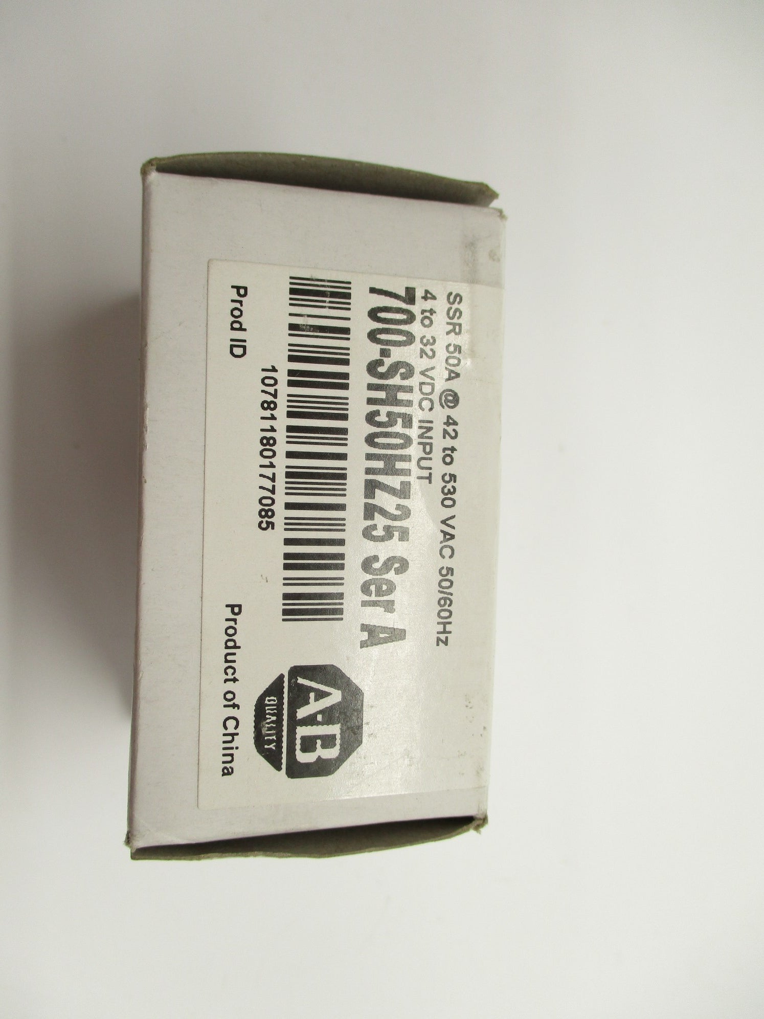 ALLEN BRADLEY 700-SH50HZ25 SER. A 50A 480V NSMP