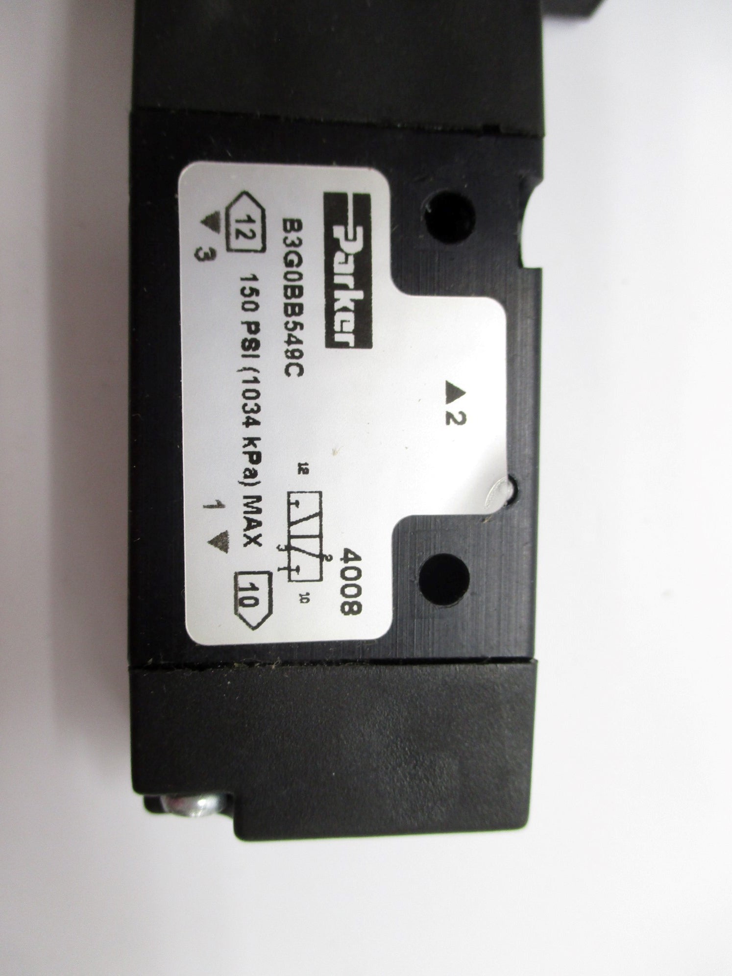 PARKER B3G0BB549C 24VDC NSNP