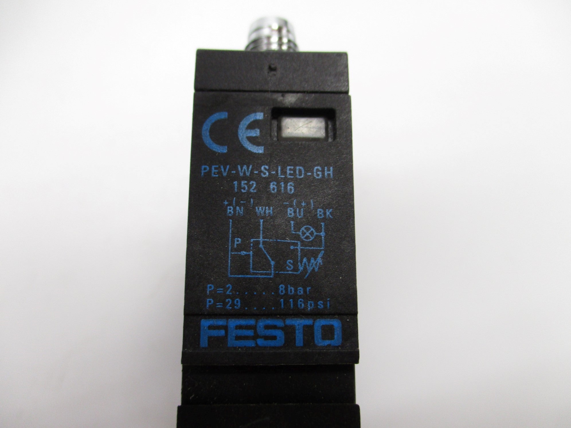 FESTO PEV-W-S-LED-GH 152616 29-116PSI NSMP