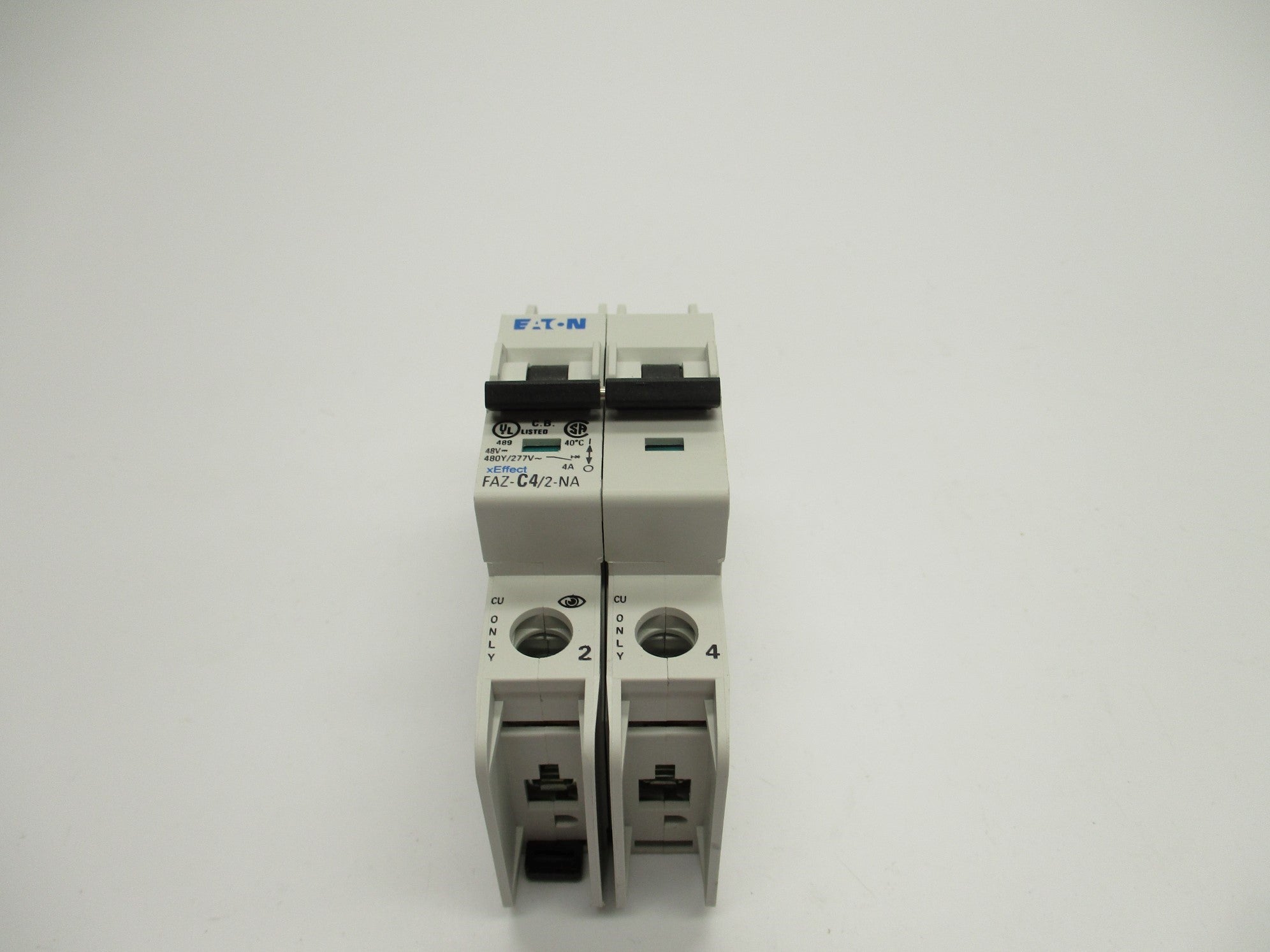 EATON FAZ-C4/2-NA 4A 480/277VAC NSMP