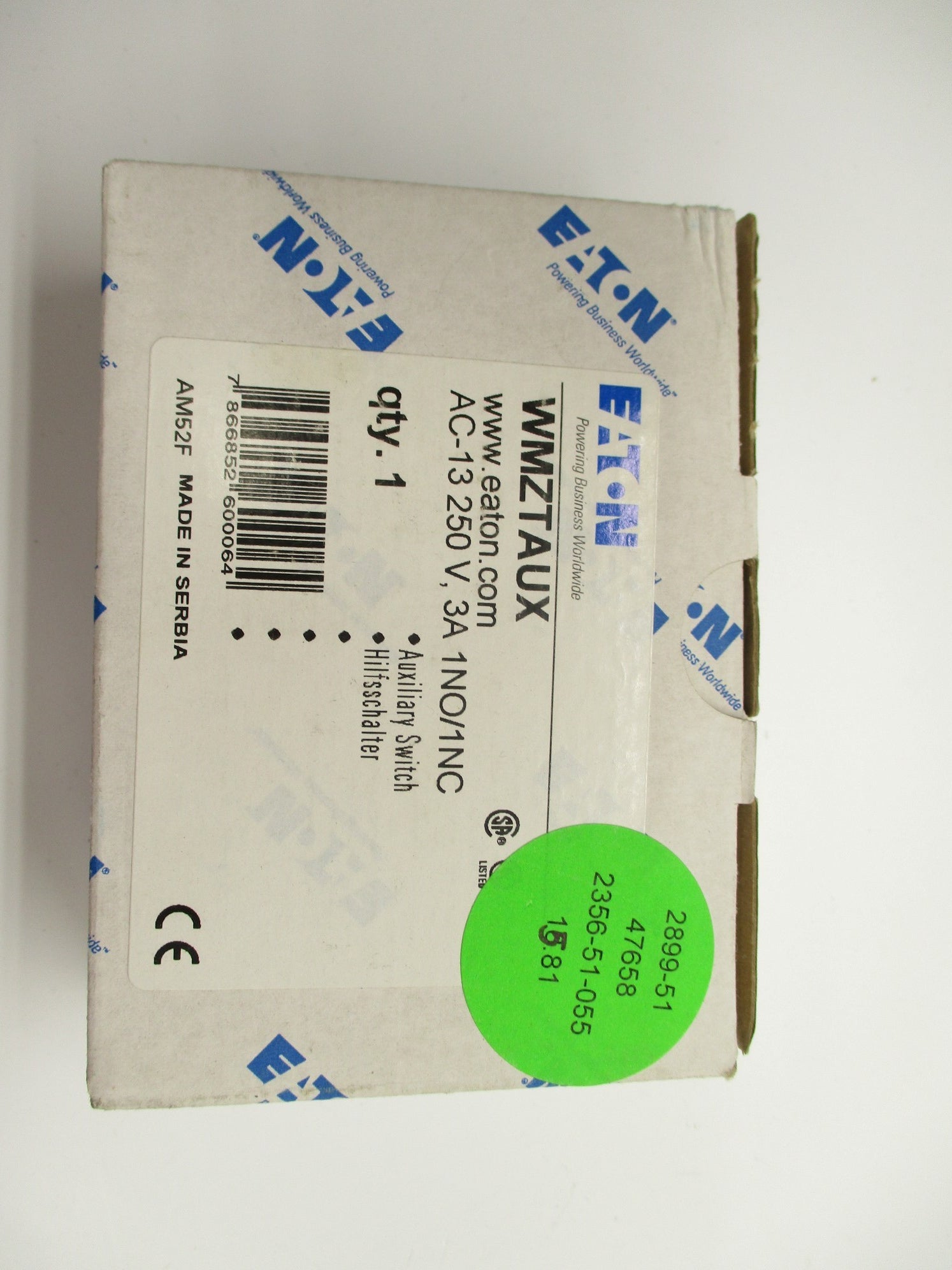 EATON WMZTAUX NSMP