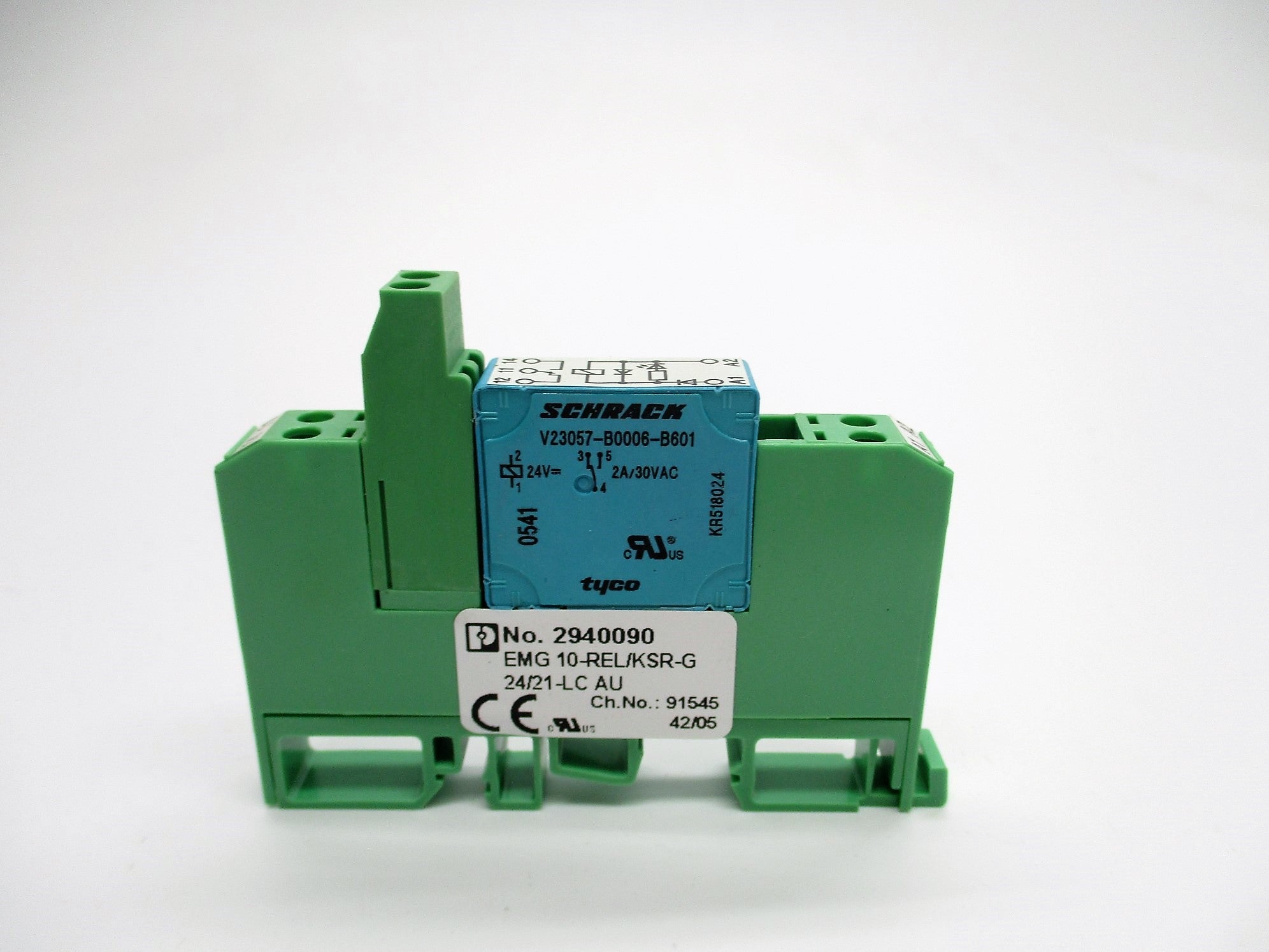 PHOENIX CONTACT EMG 10-REL/KSR-G 24/21-LC AU 30VAC 2A NSNP