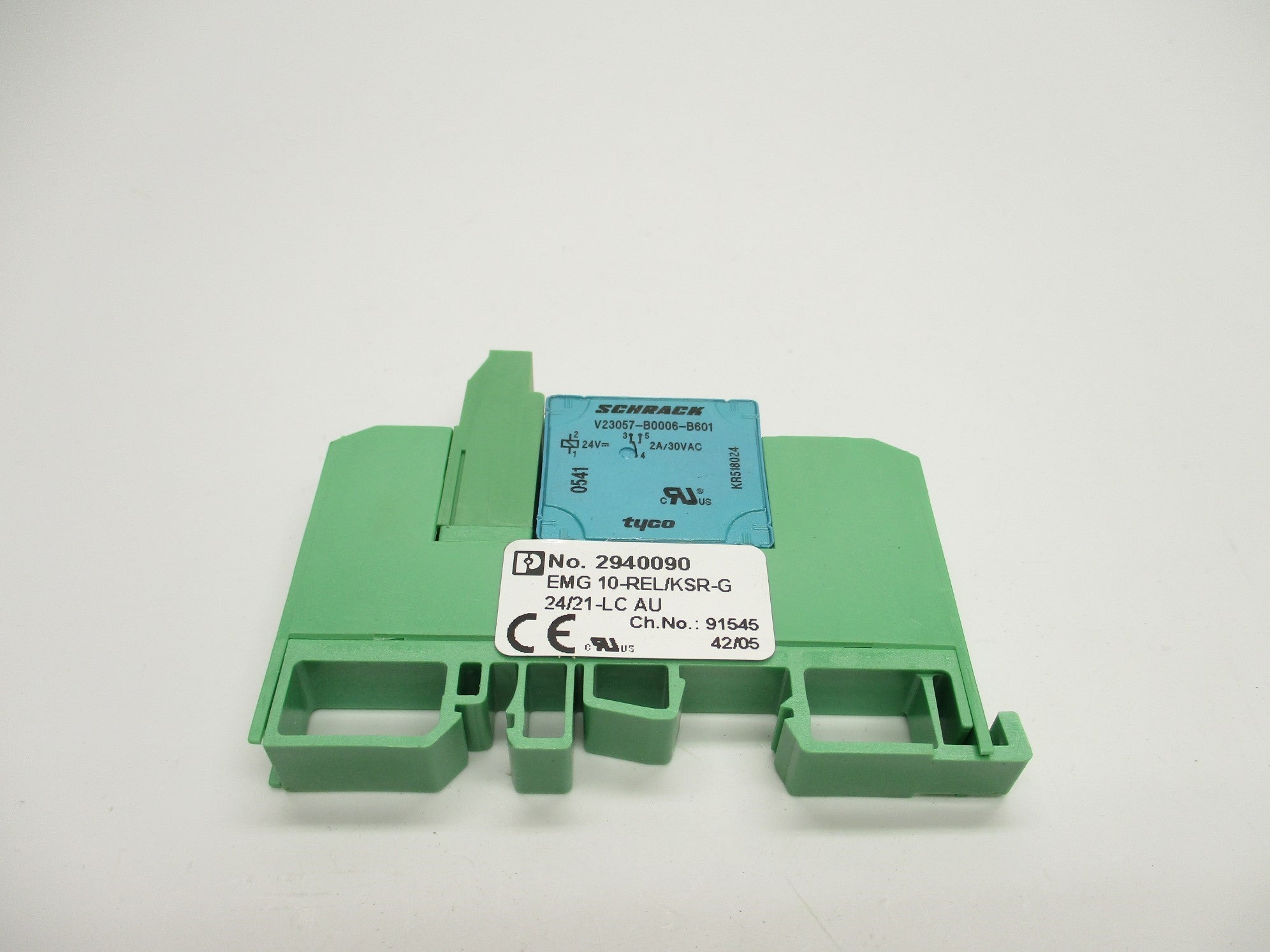 PHOENIX CONTACT EMG 10-REL/KSR-G 24/21-LC AU 30VAC 2A NSNP
