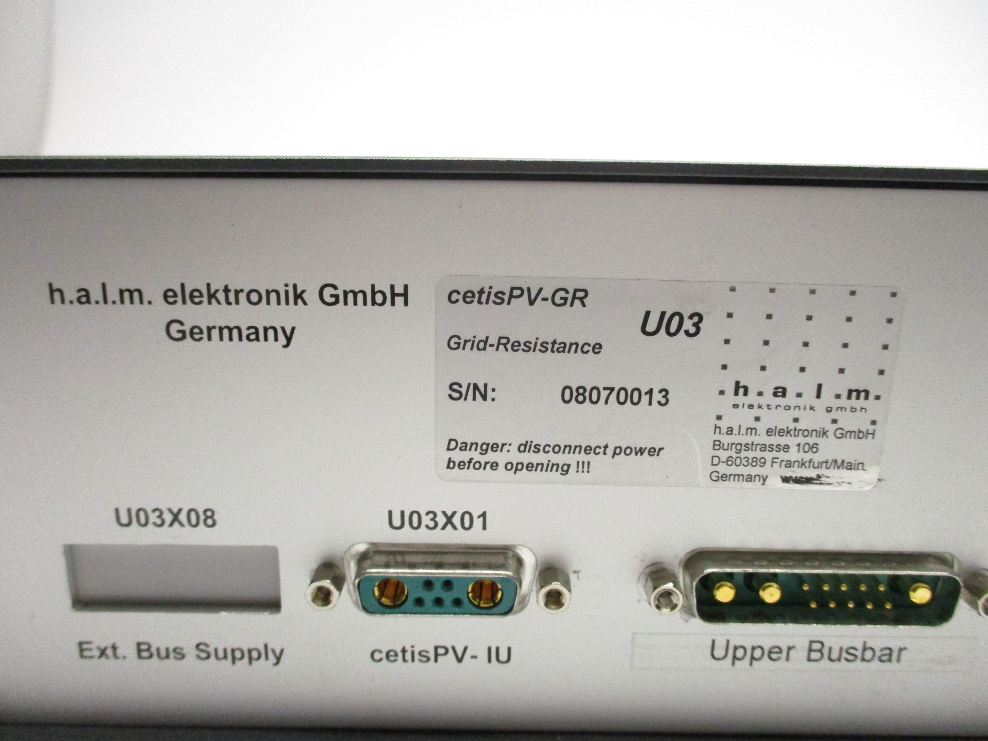 HALM cetisPV-GR UNMP