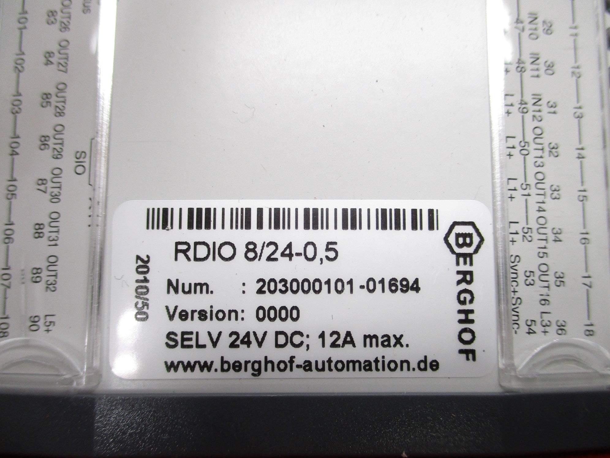 BERGHOF RDIO8/24-0.5 NSNP