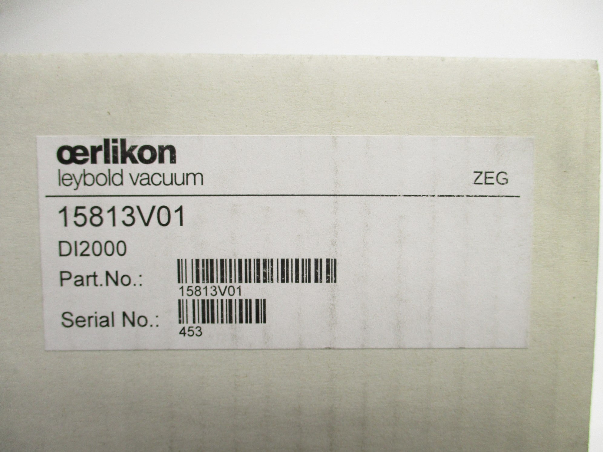 OERLIKON DI2000 15813V01 NSMP