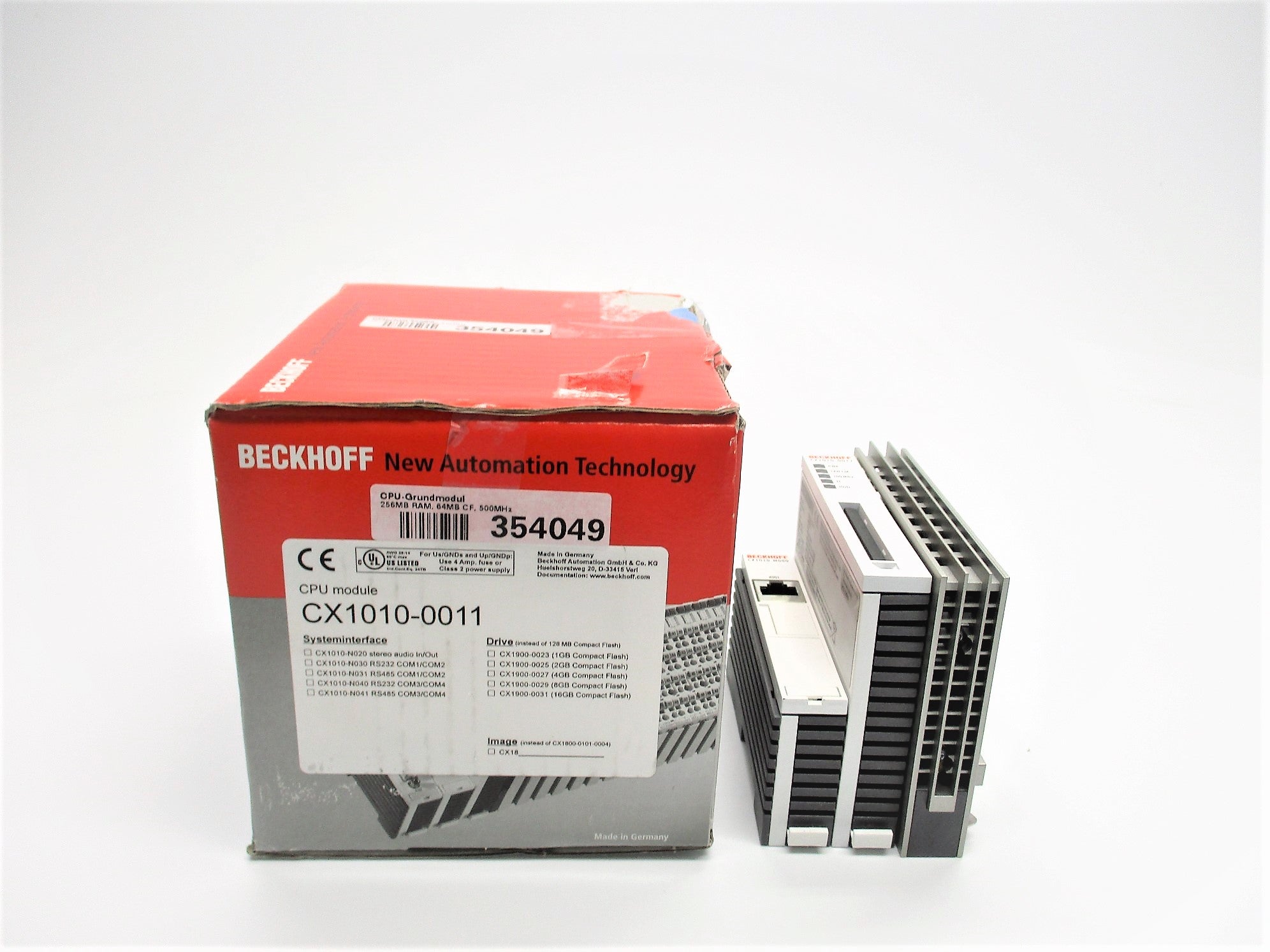 BECKHOFF CX1010-0011 NSMP