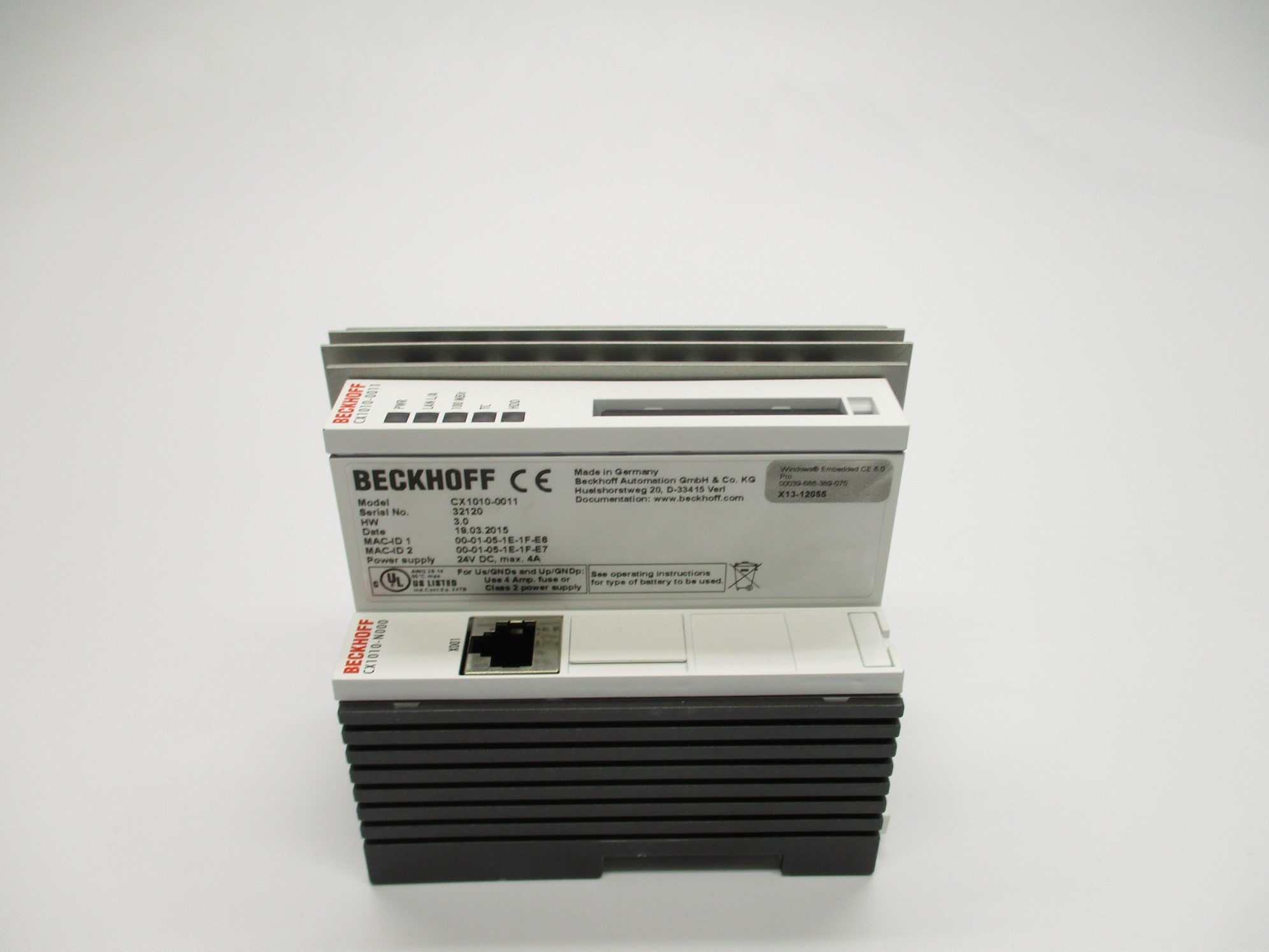 BECKHOFF CX1010-0011 NSMP