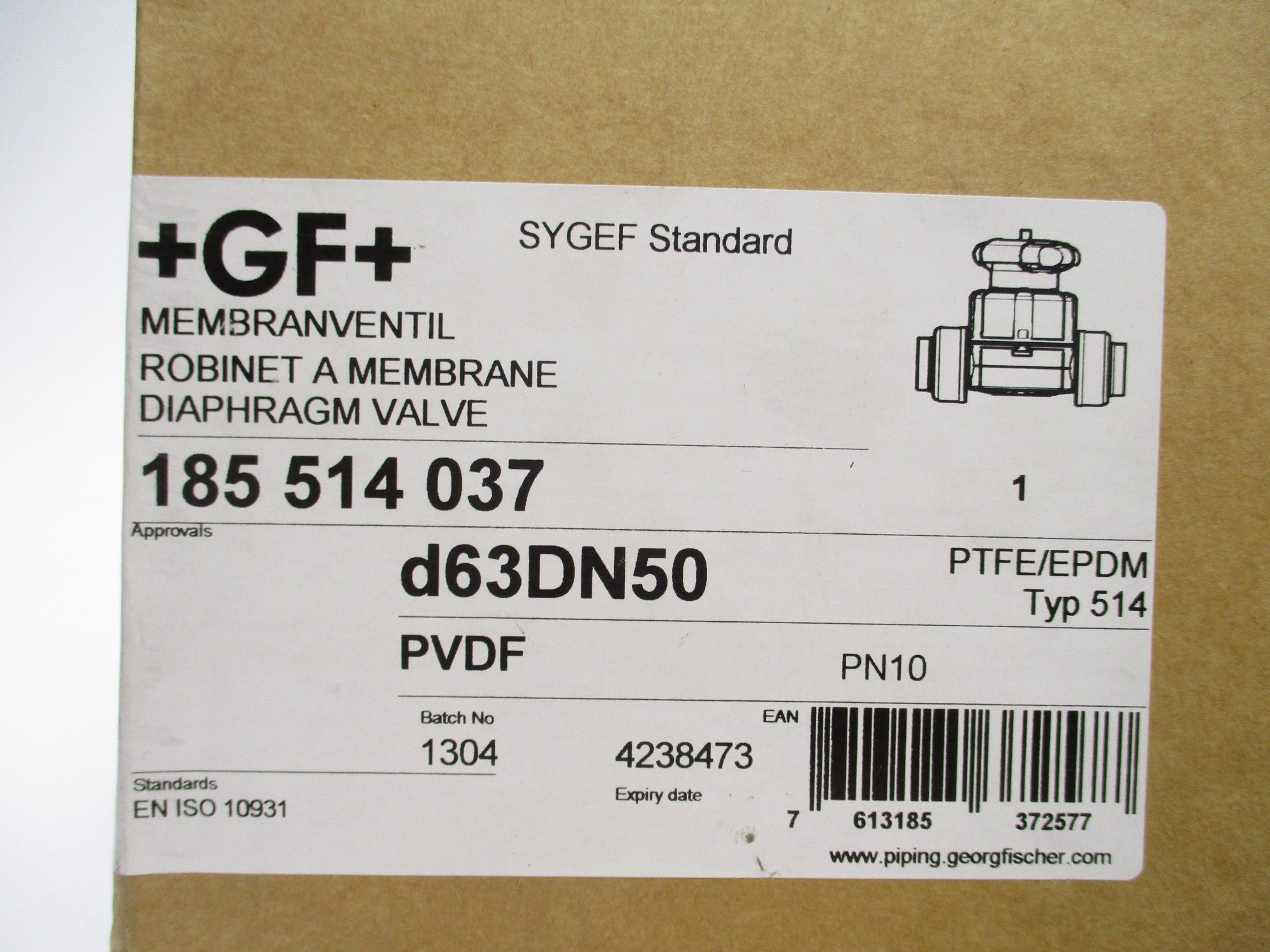GEORGE FISCHER 185514037 NSMP