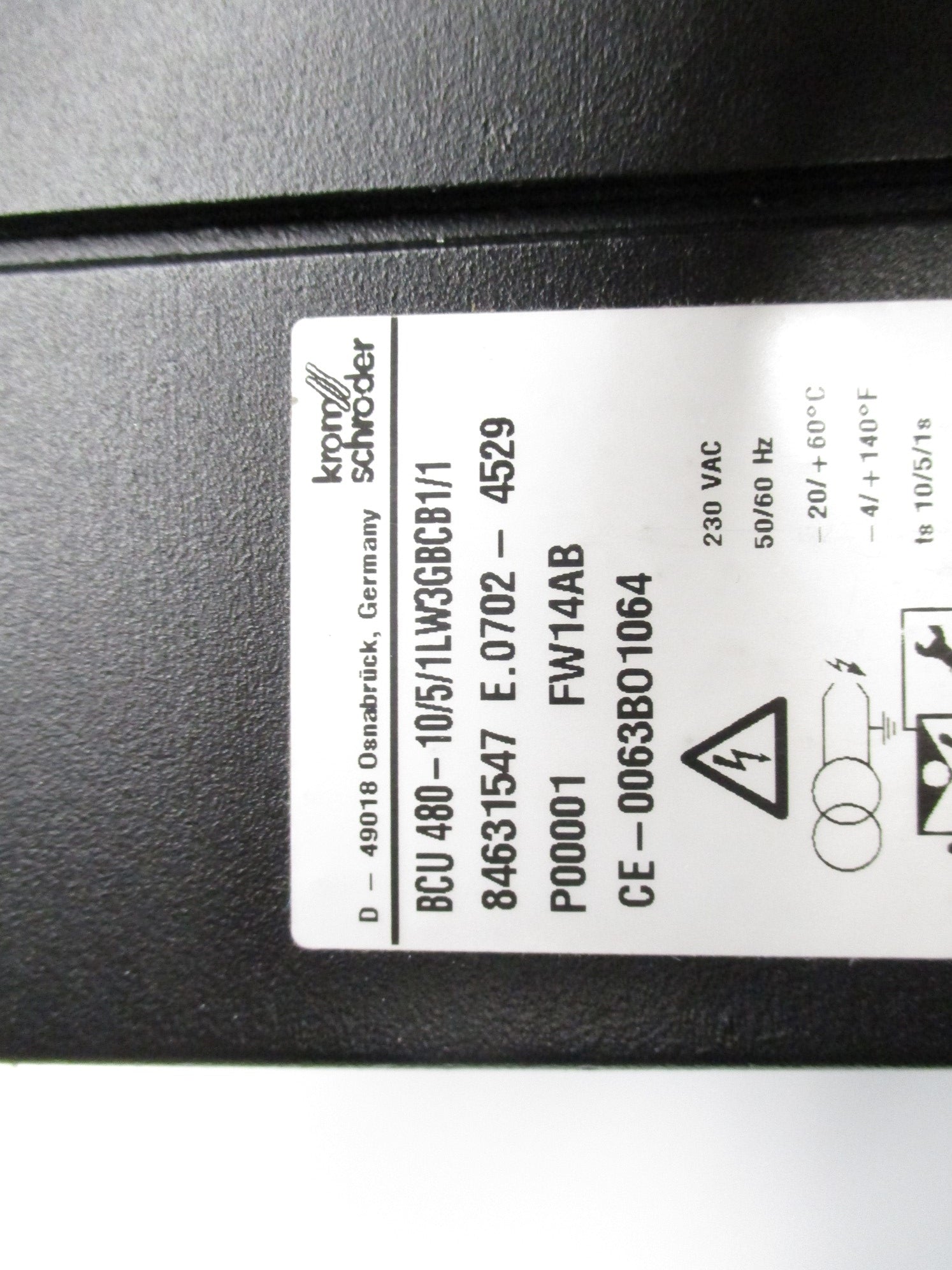 KROM SCHRODER BCU480-10/5/1LW3GBCB1/1 NSMP