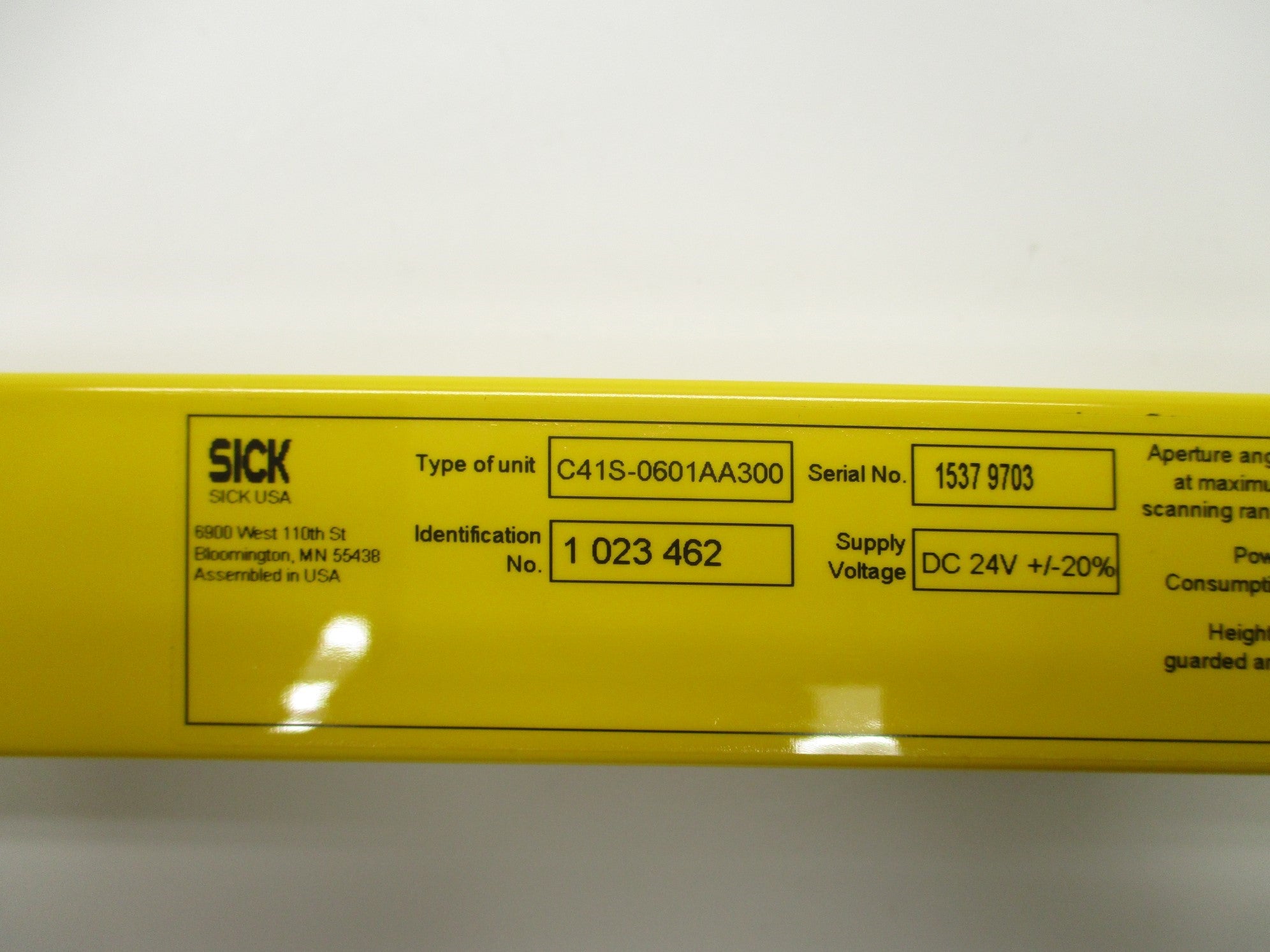 SICK C41S-0601AA300 NSMP