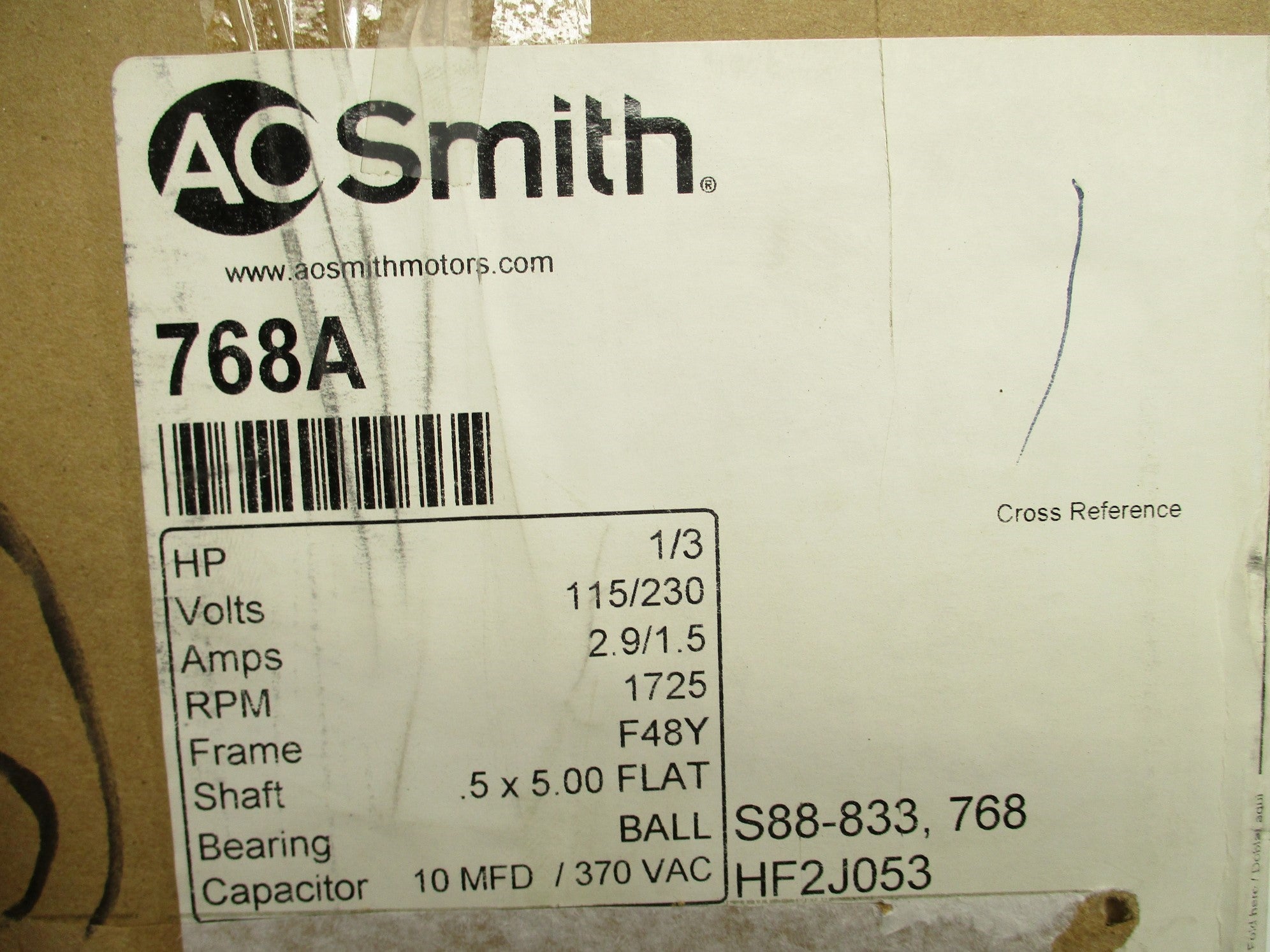 AO SMITH F48Z68A01 NSMP