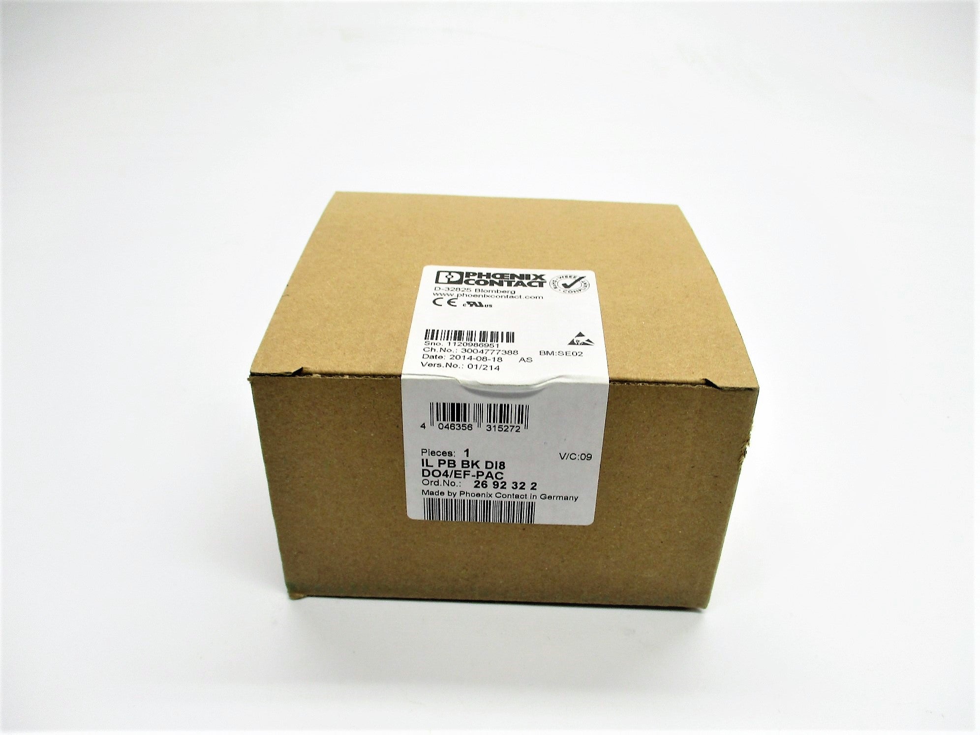 PHOENIX CONTACT ILPBBKDI8DO4/EF-PAC NSFS