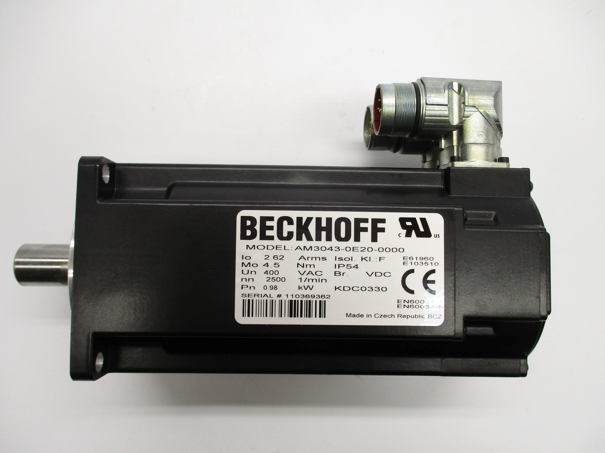 BECKHOFF AM3043-0E20-0000 NSNP