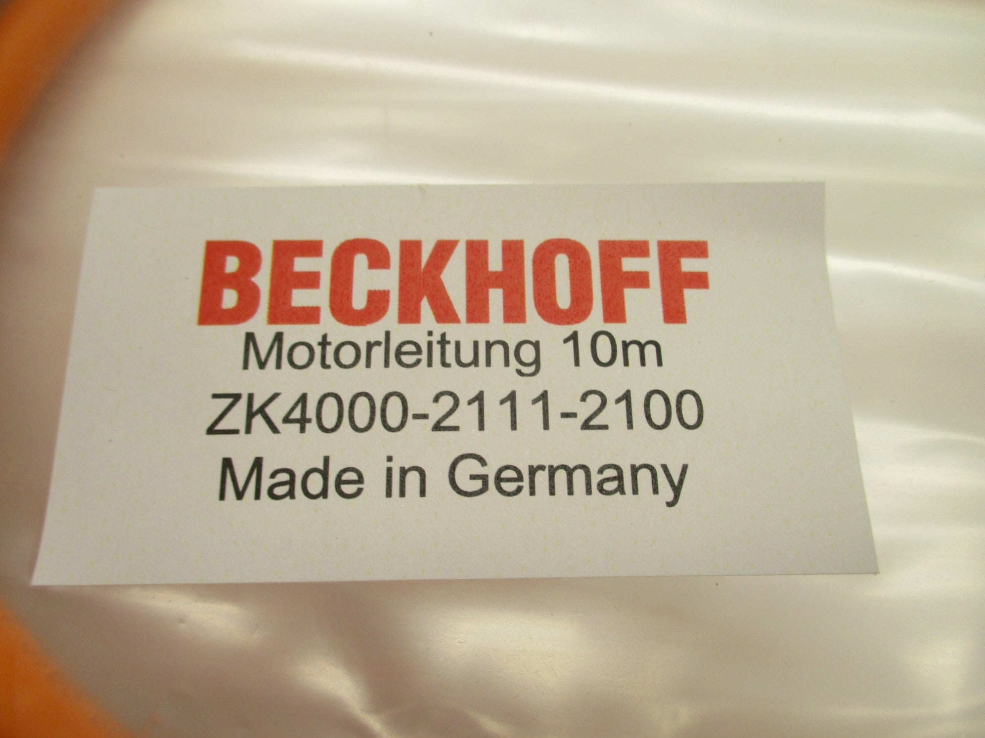 BECKHOFF ZK4000-2111-2100 NSMP