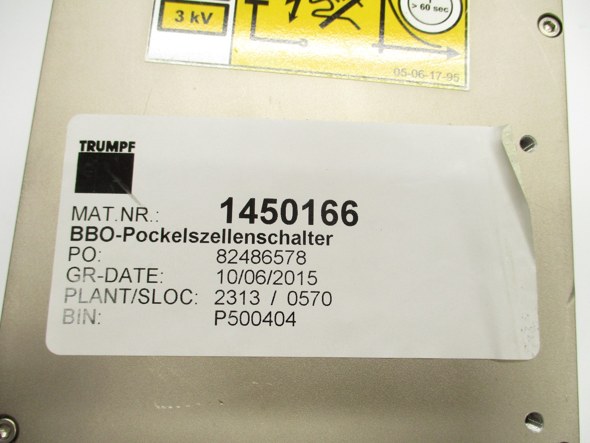 TRUMPF 1450166 NSNP