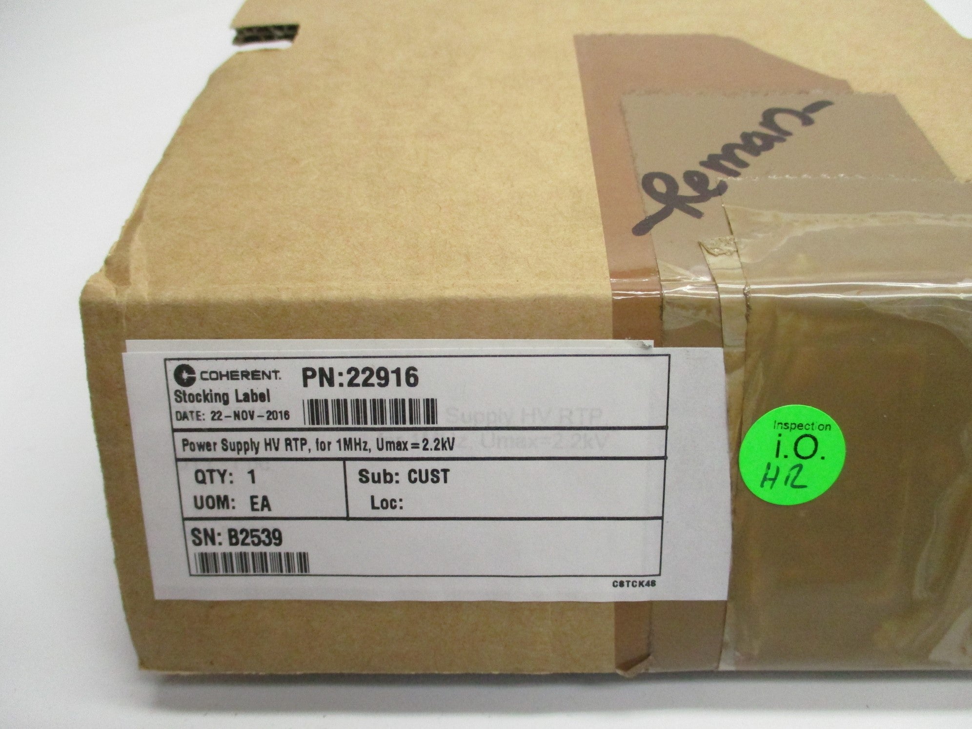 COHERENT 22916 REMAN