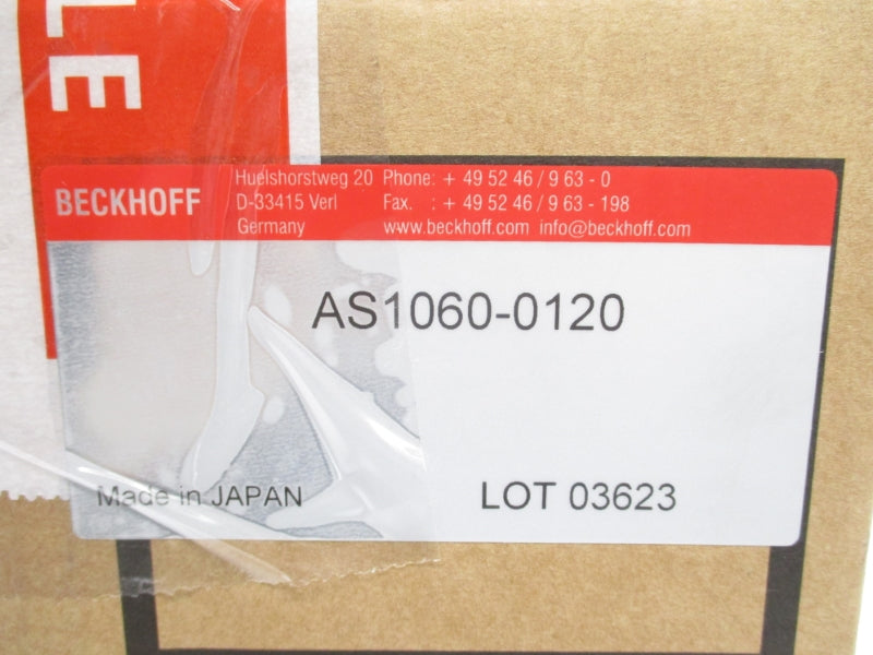 BECKHOFF AS1060-0120 NSMP