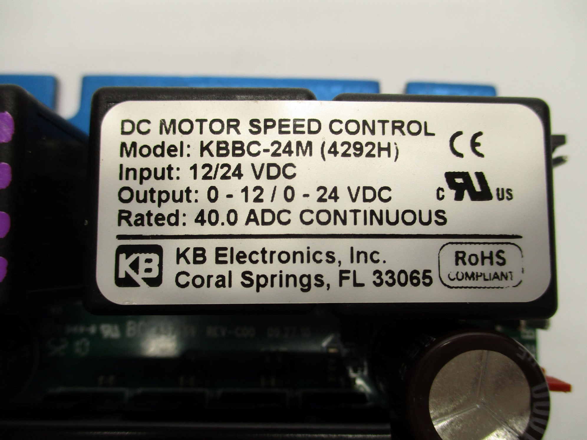 KB ELECTRONICS KBBC-24M (4292H) NSNP