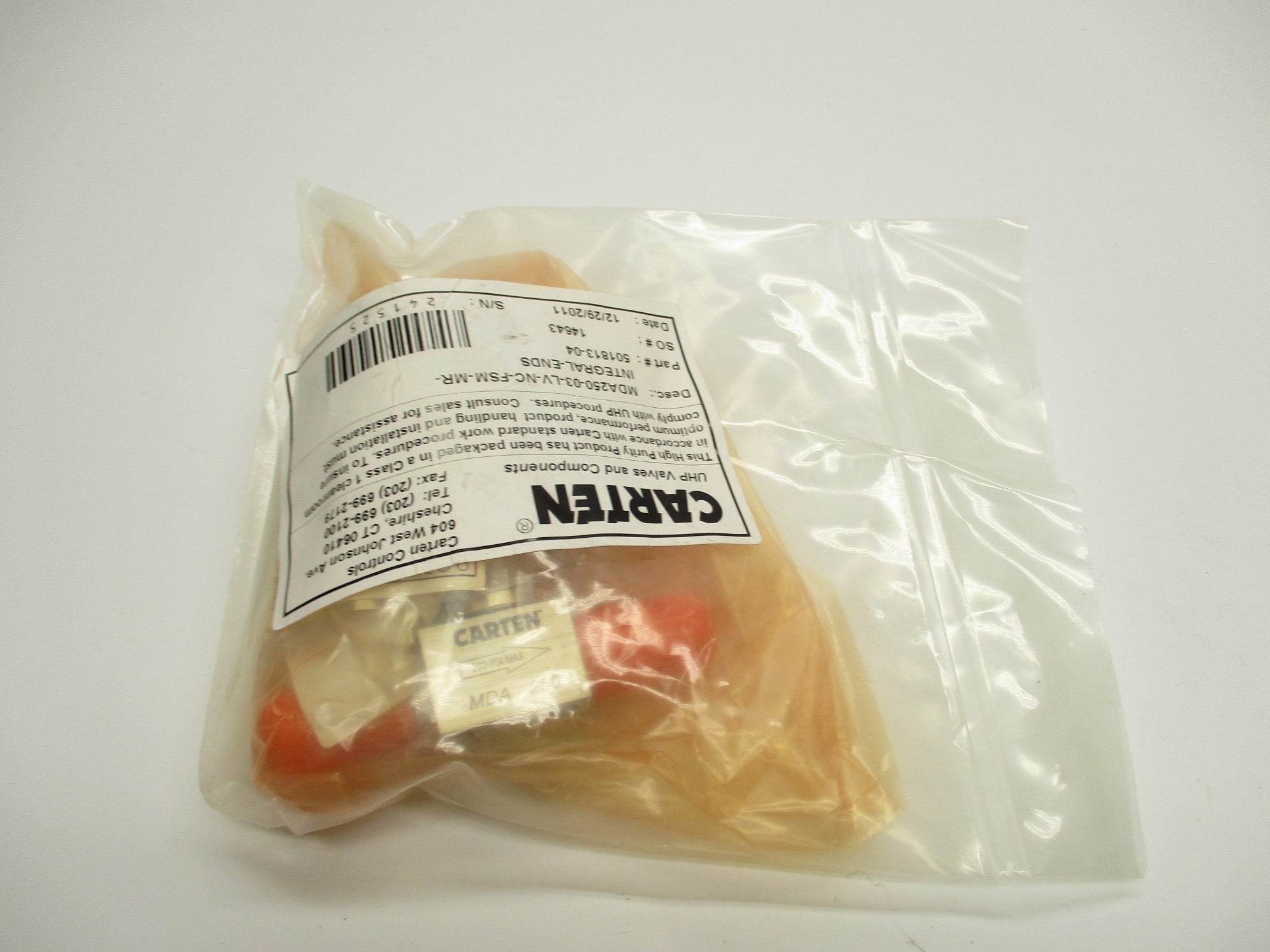 CARTEN MDA250-03-LV-NC-FSM-MR-INTEGRAL-ENDS 501813-04 NSMP