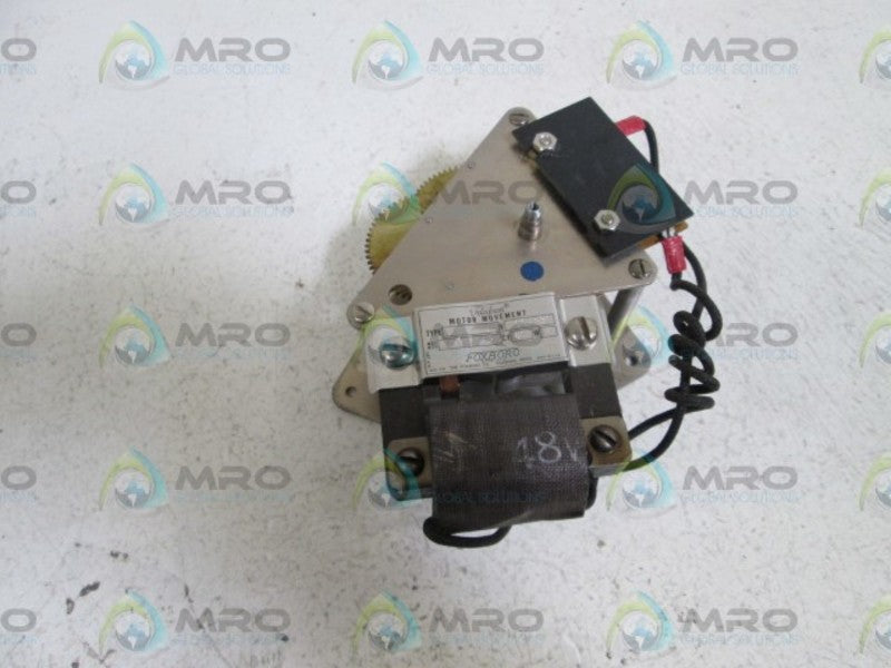 FOXBORO MOTOR MOVEMENT IM2-1D *NEW NO BOX*