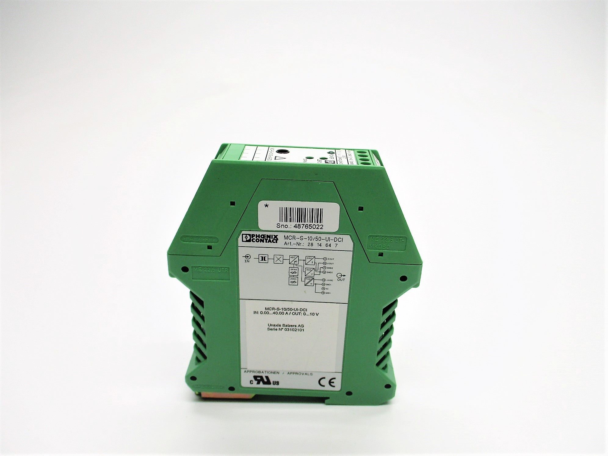 PHOENIX CONTACT MCR-S-10/50-UI-DCI NSNP