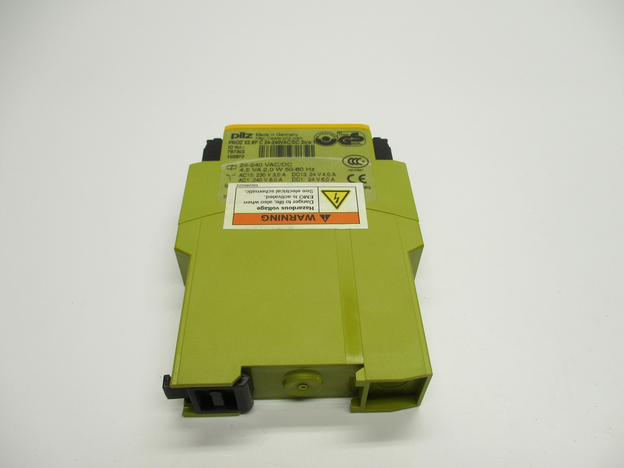 PILZ PNOZX2.8PC24-240VAC/DC3N/O1N/C 224-240VAC/DC NSNP