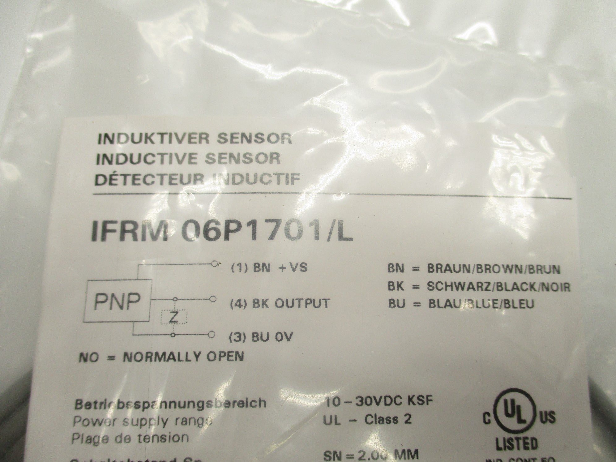 BAUMER ELECTRIC IFRM06P1701/L NSMP