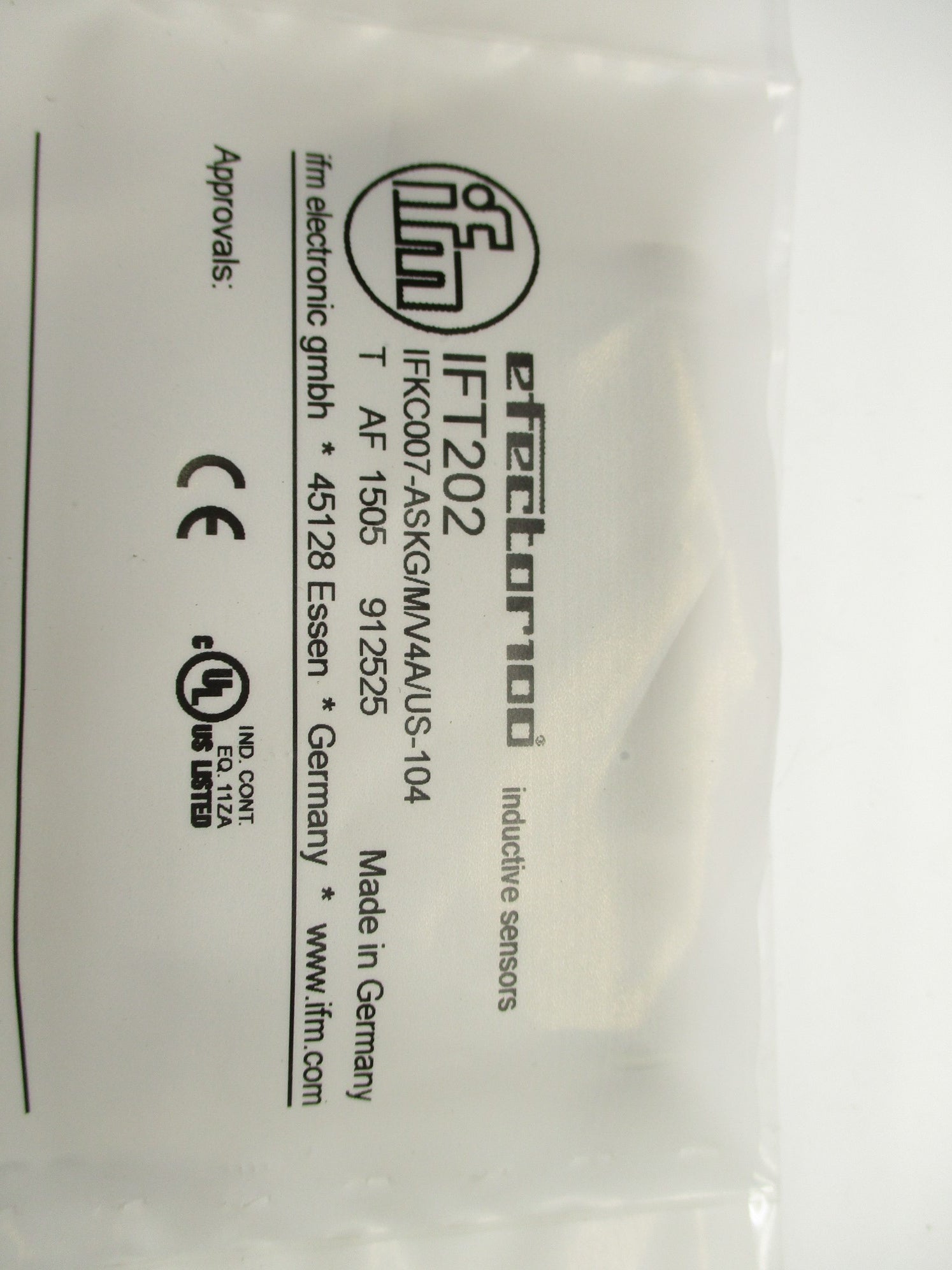 IFM EFECTOR IFT202 NSMP