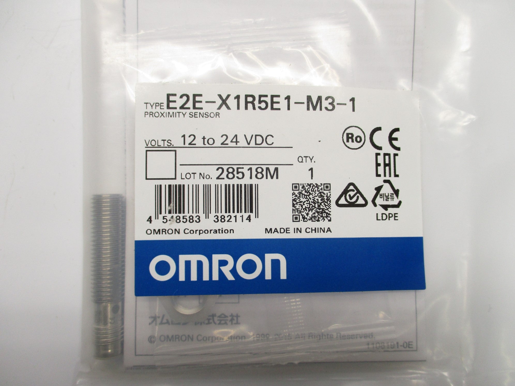 OMRON E2E-X1R5E1-M3-1 NSMP