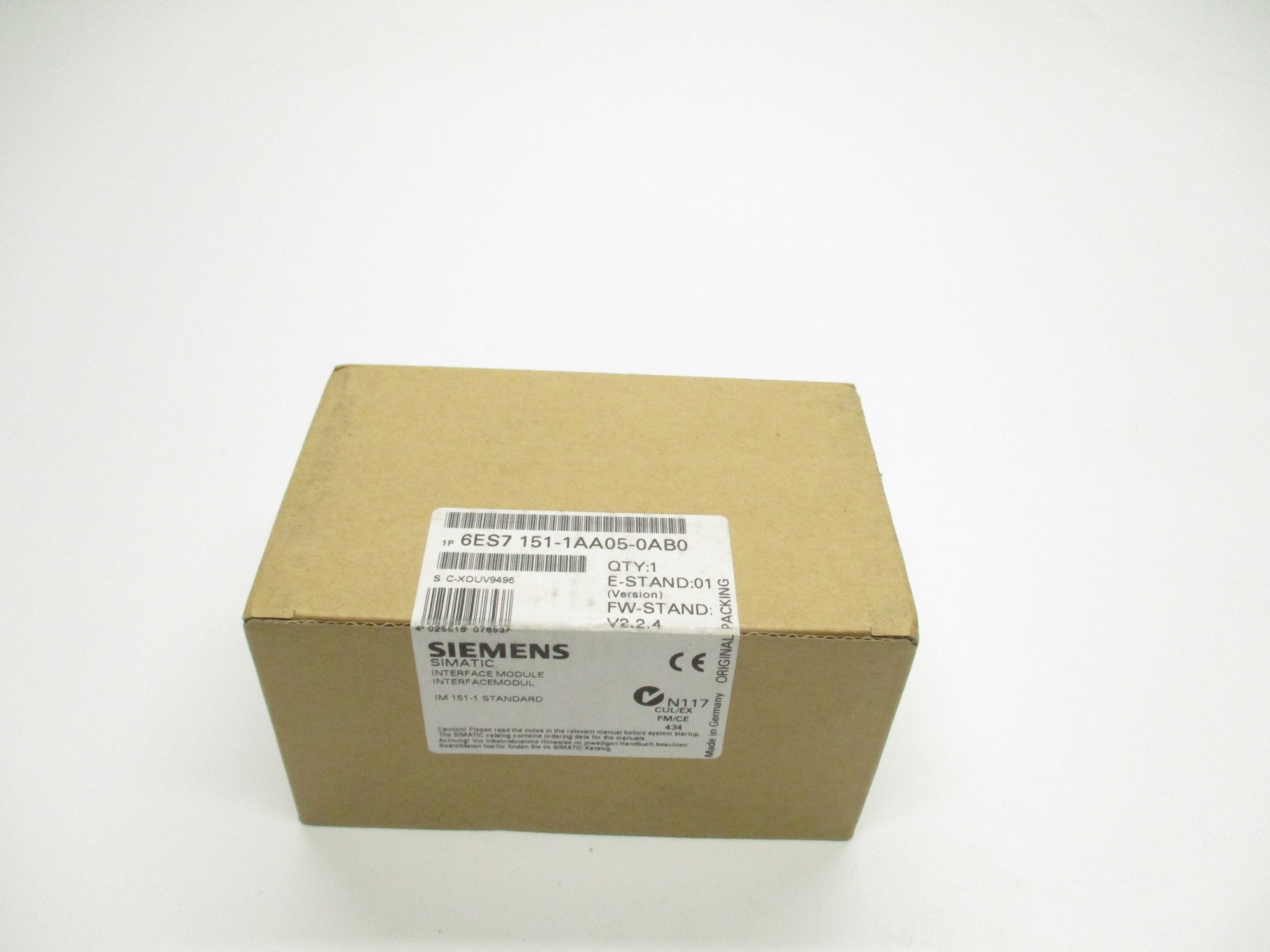 SIEMENS 6ES7151-1AA05-0AB0 NSFS