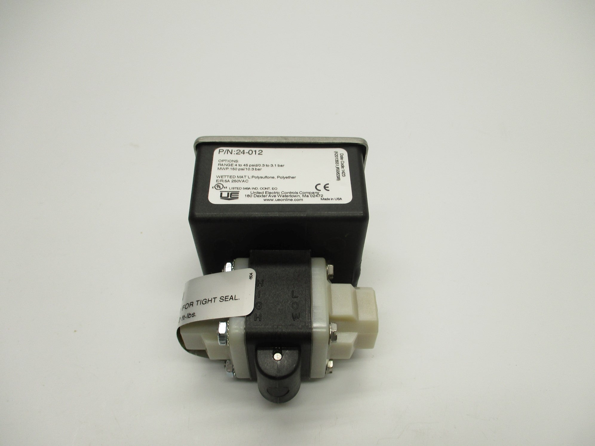 UNITED ELECTRIC 24-012 NSMP