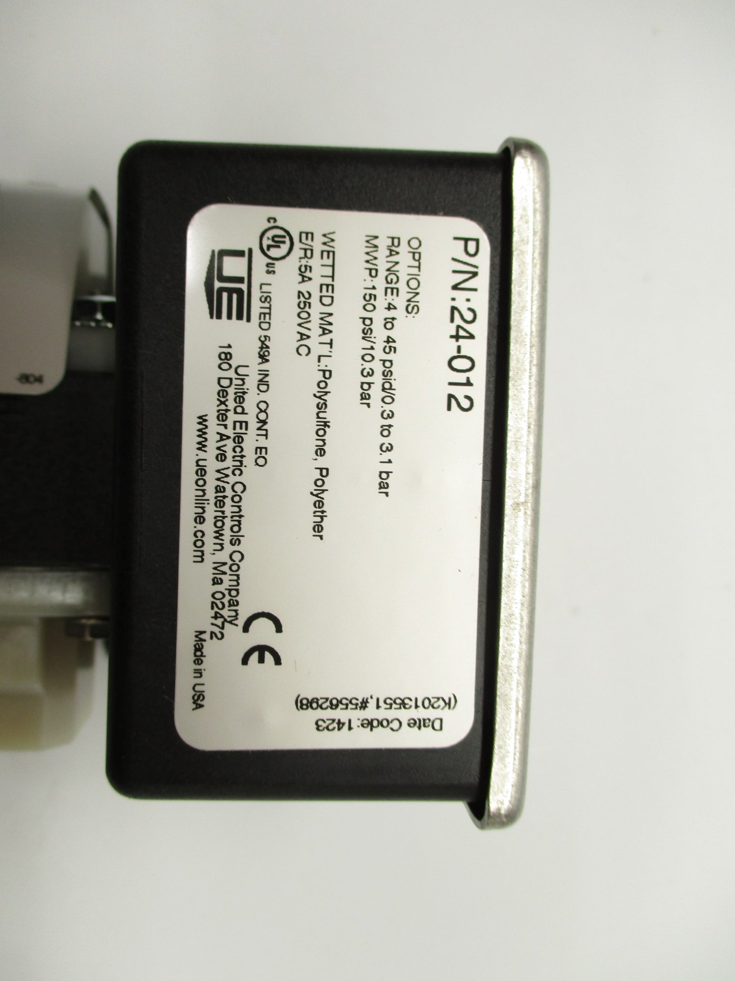 UNITED ELECTRIC 24-012 NSMP