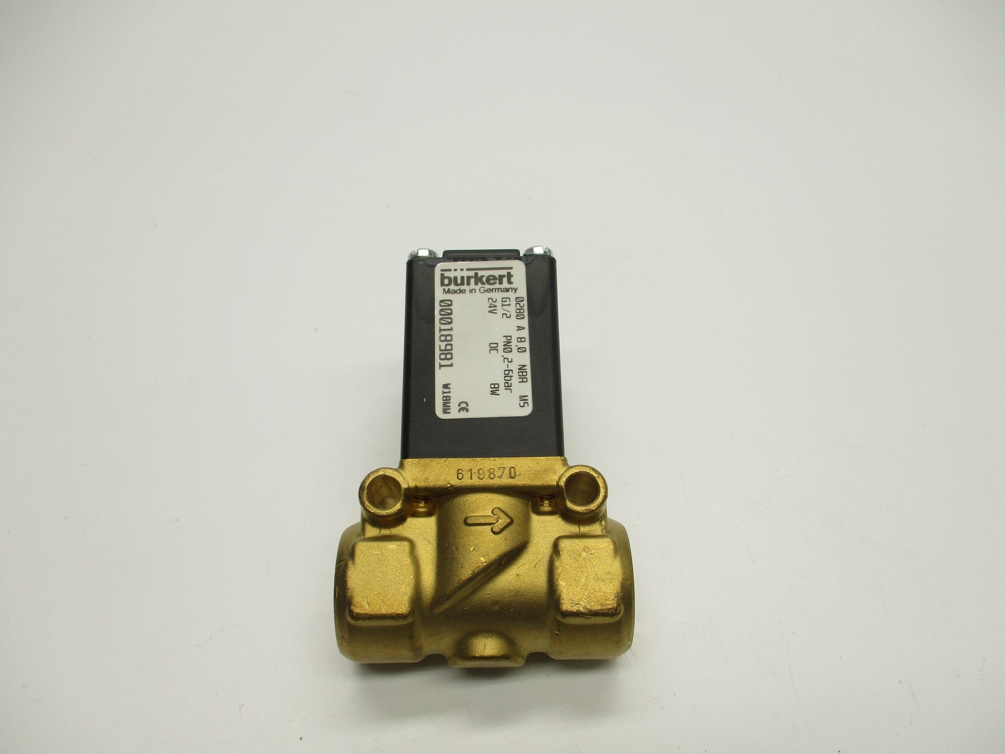 BURKERT 0280A8,0NBRMSG1/2 00018981 24VDC NSMP