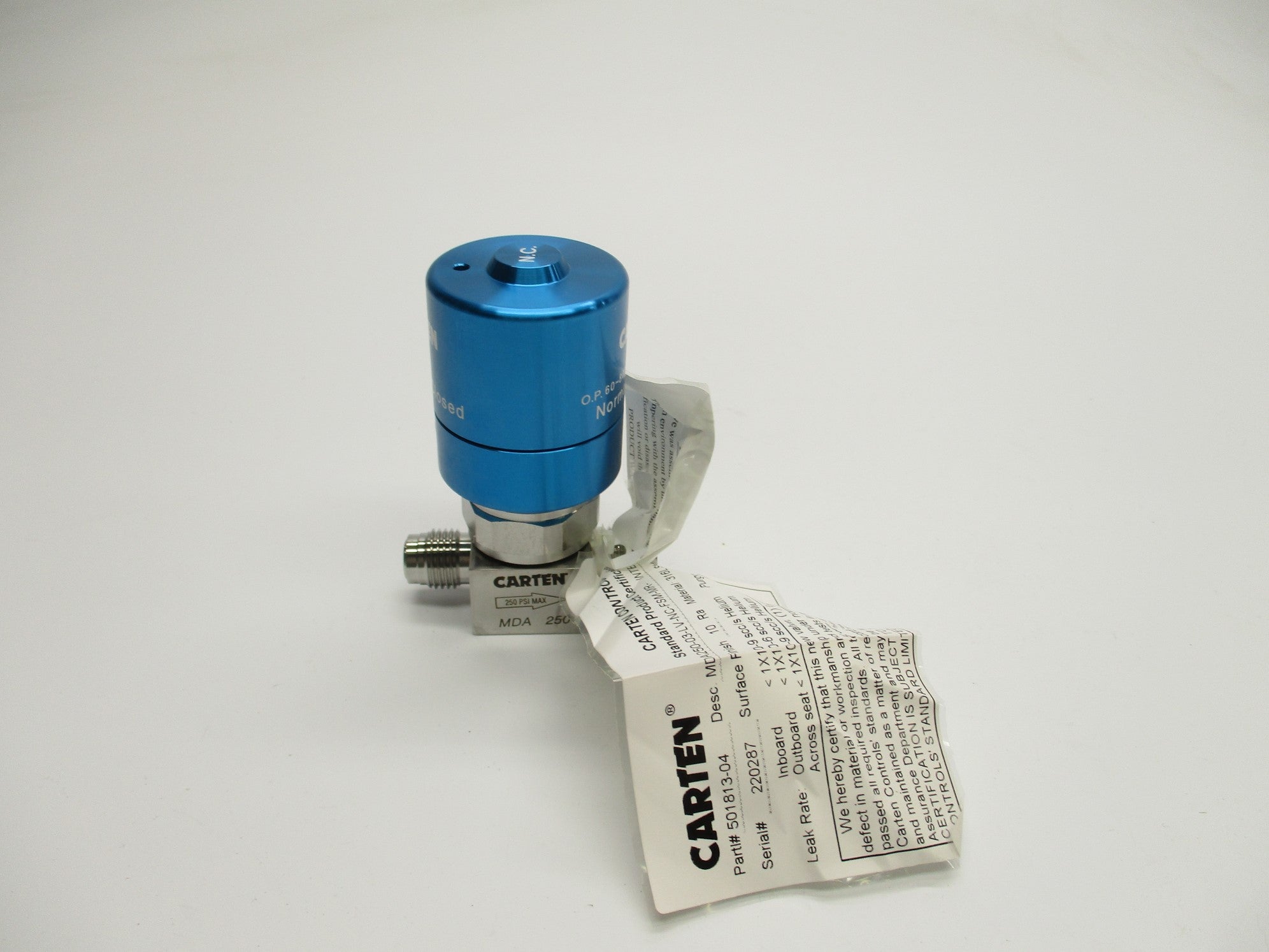 CARTEN MDA250-03-LV-NC-FSM-MR-INTEGRAL-ENDS 501813-04 NSNP