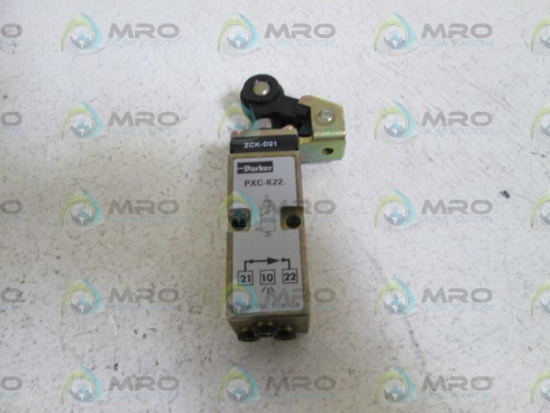 PARKER PXC-K221 PNEUMATIC LIMIT SWITCH (AS PICTURED) *NEW NO BOX*