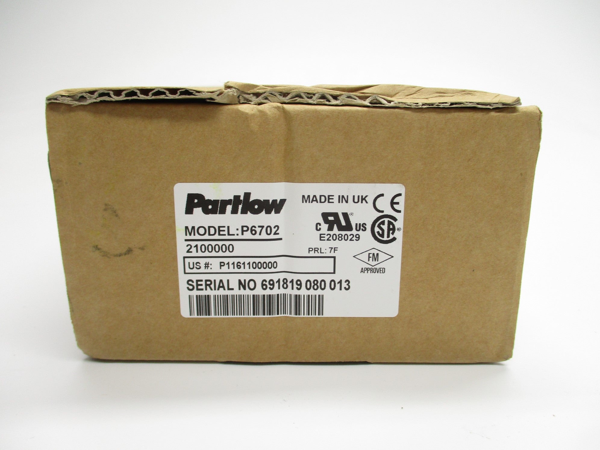 PARTLOW P6702 NSMP