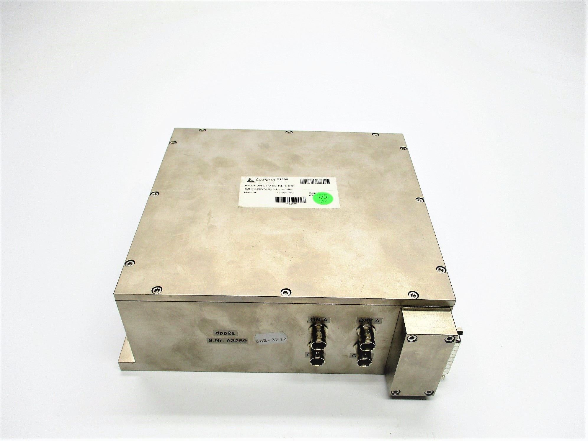 LUMERA LASER 21994 (REPAIRED) UNMP