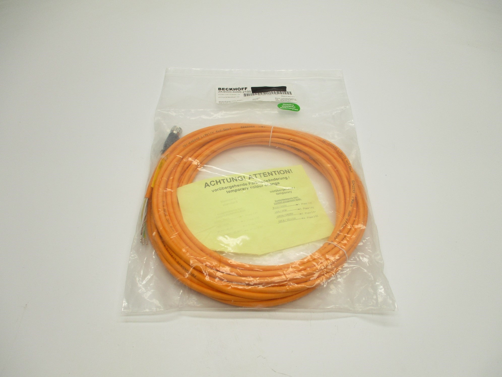 BECKHOFF ZK4000-6200-2100 NSMP
