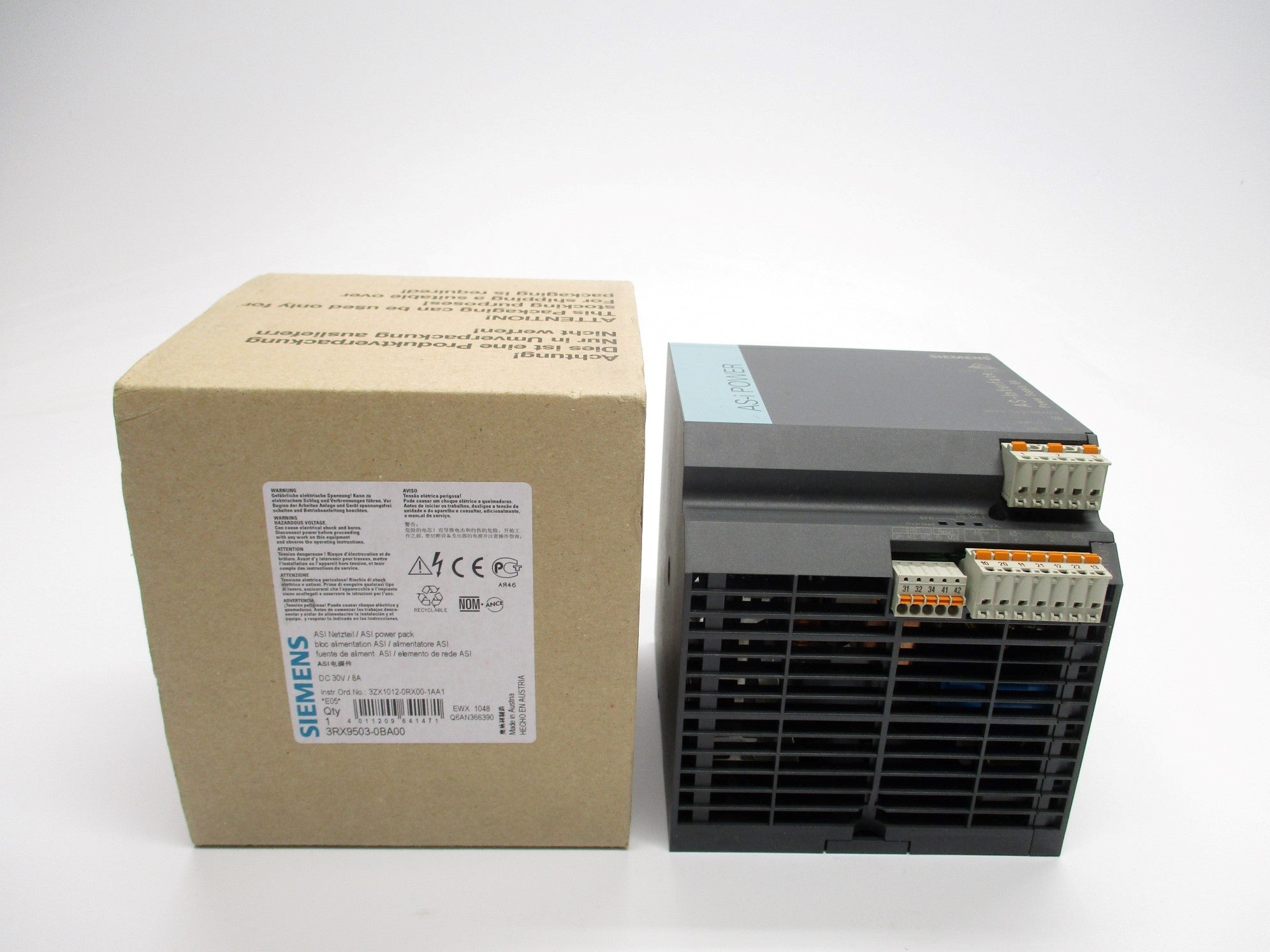 SIEMENS 3RX9503-0BA00 120/230V 4.4/2.4A NSMP