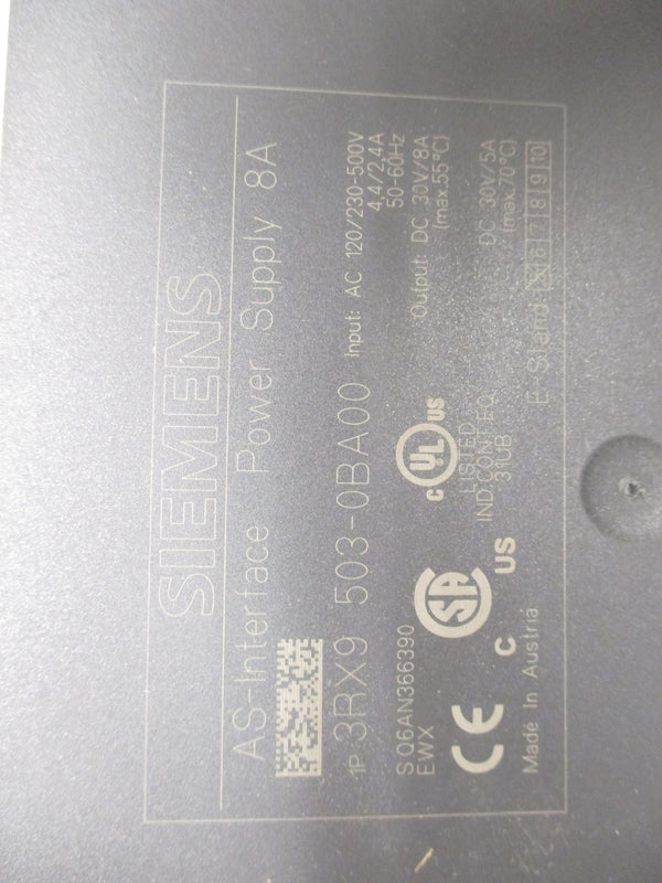 SIEMENS 3RX9503-0BA00 120/230V 4.4/2.4A NSMP