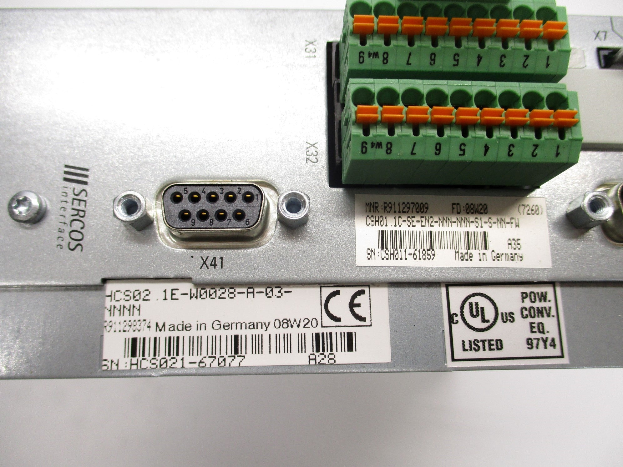 REXROTH HCS02.1E-W0028-A-03-NNNN NSMP
