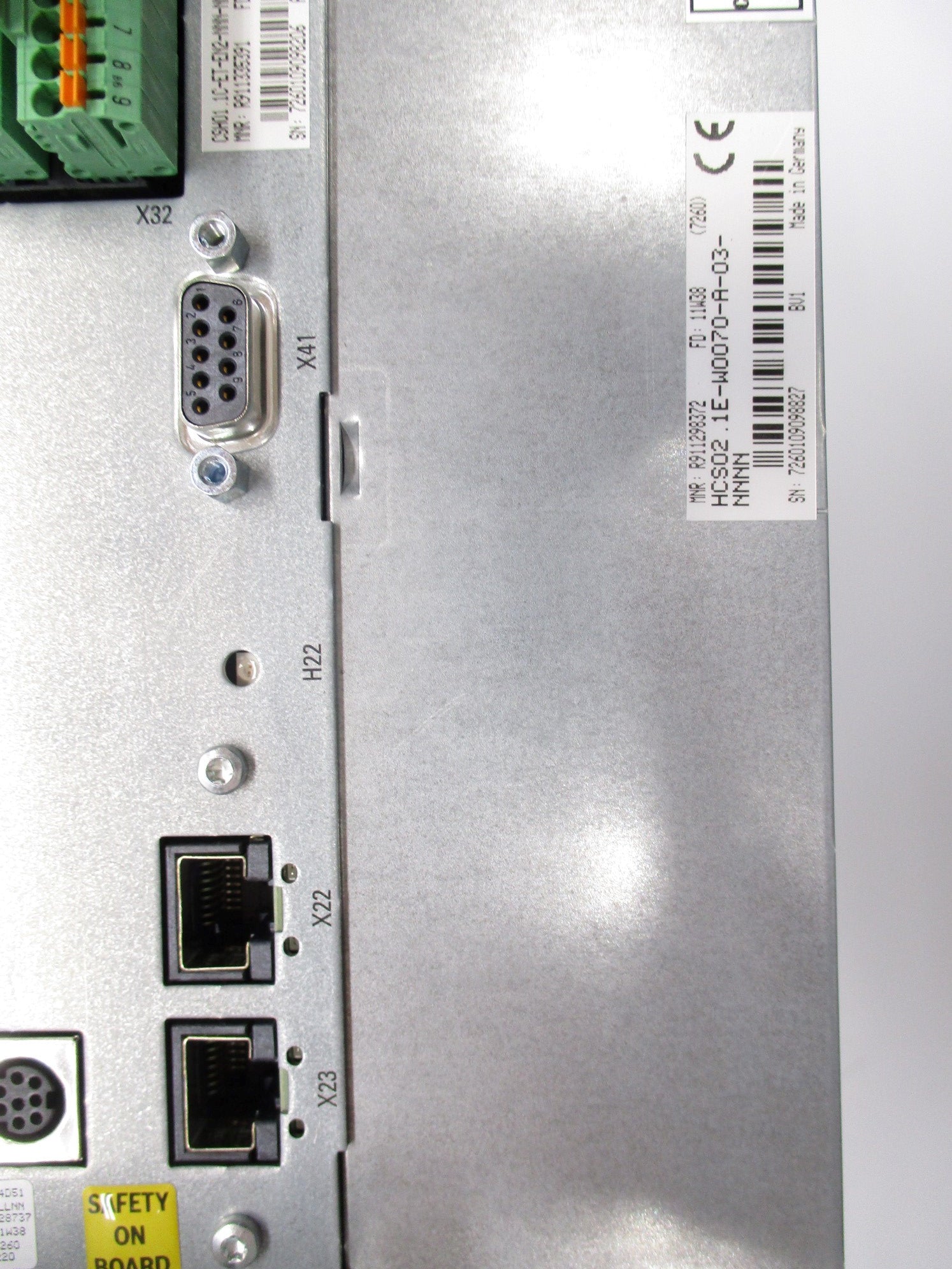 REXROTH HCS02.1E-W0070-A-03-NNNN (AS PICTURED) NSMP