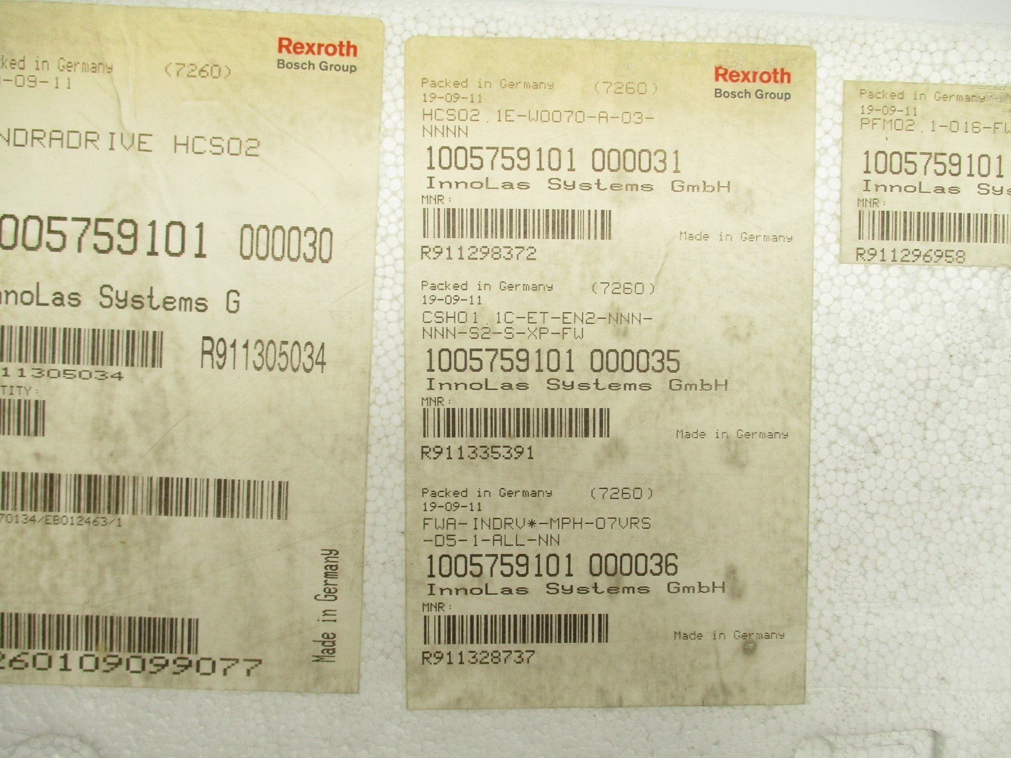 REXROTH HCS02.1E-W0070-A-03-NNNN (AS PICTURED) NSMP