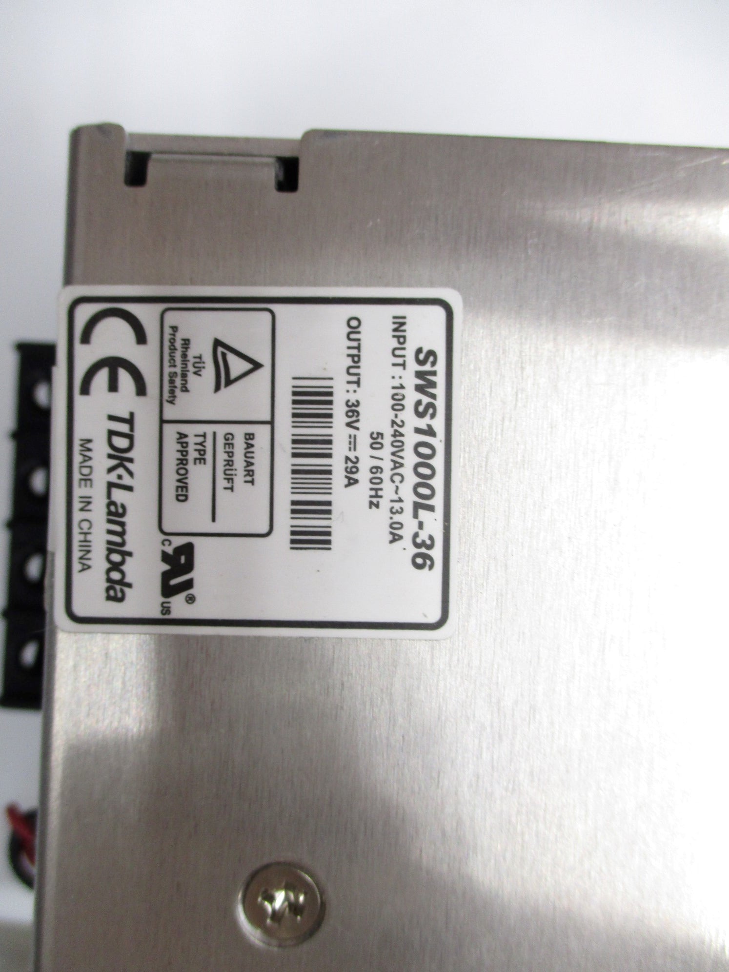 TDK-LAMBDA SWS1000L-36 REMAN