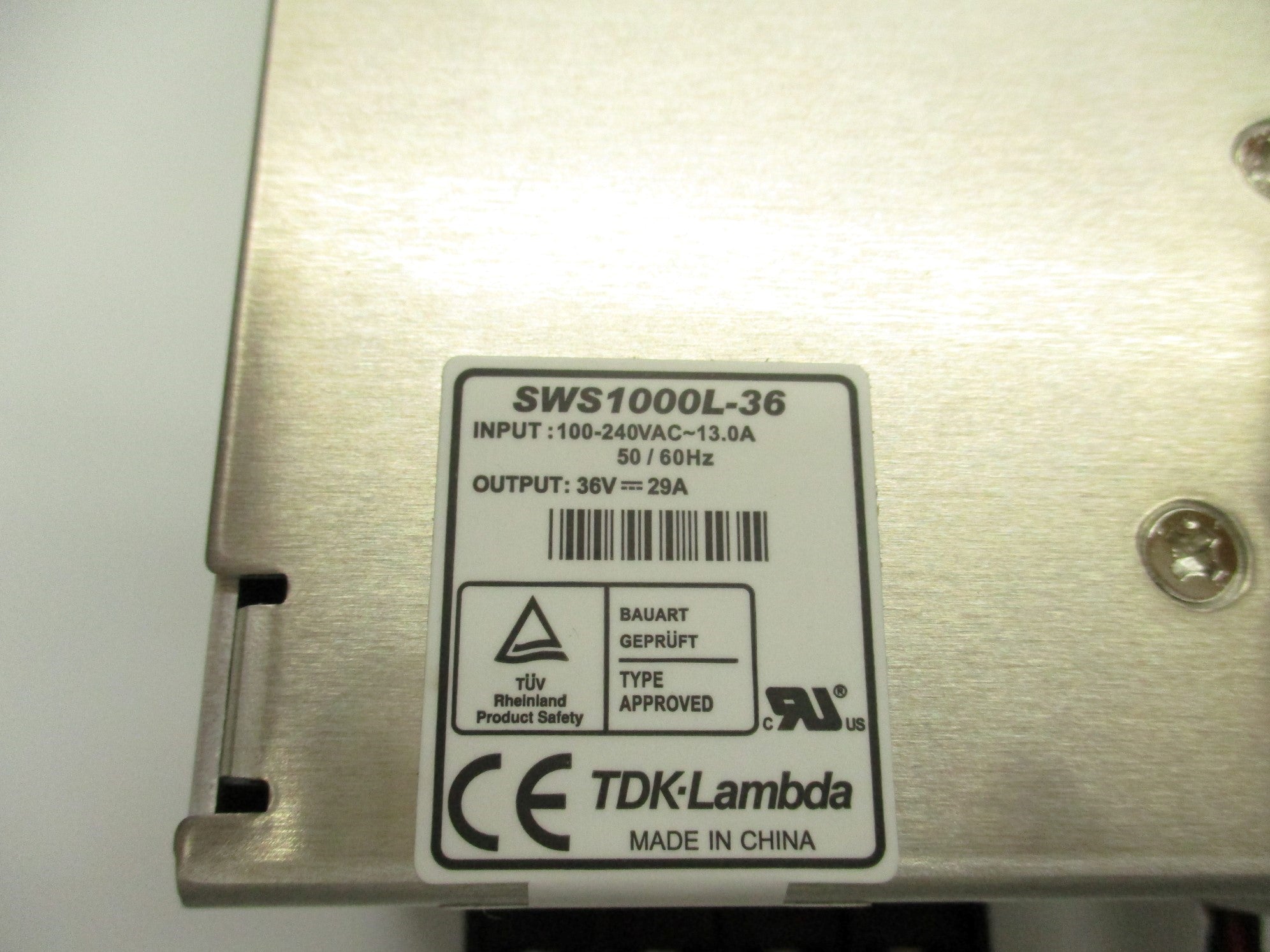 TDK-LAMBDA SWS1000L-36 NSMP