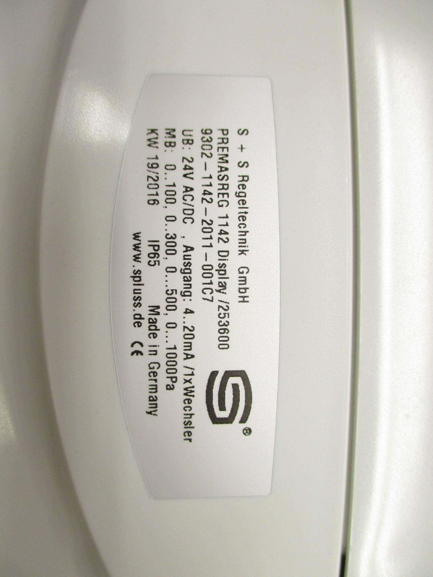S+S REGELTECHNIK 9302-1142-2011-001C7 NSMP
