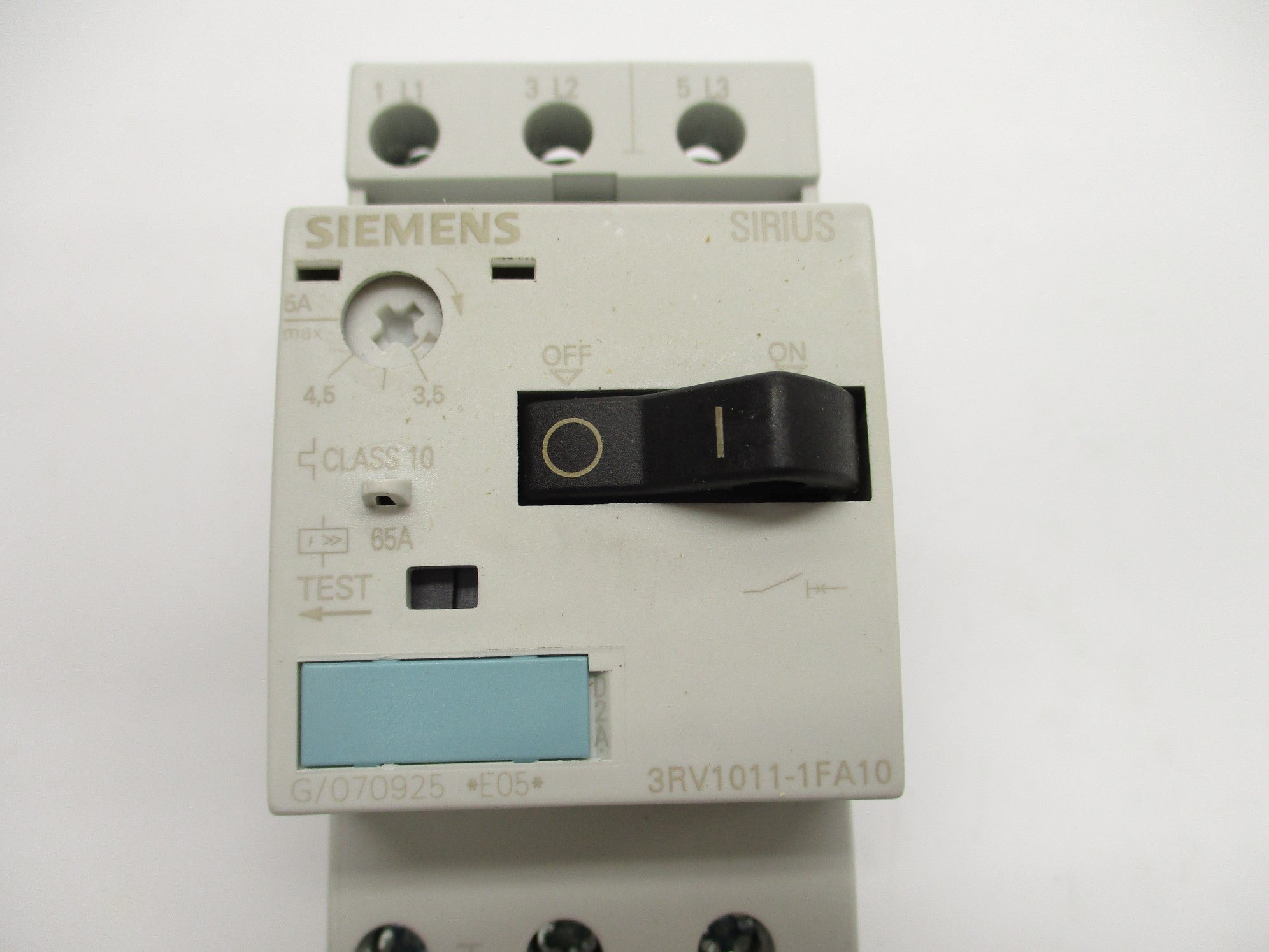 SIEMENS 3RV1011-1FA10 3.5-5.0A 690V NSMP