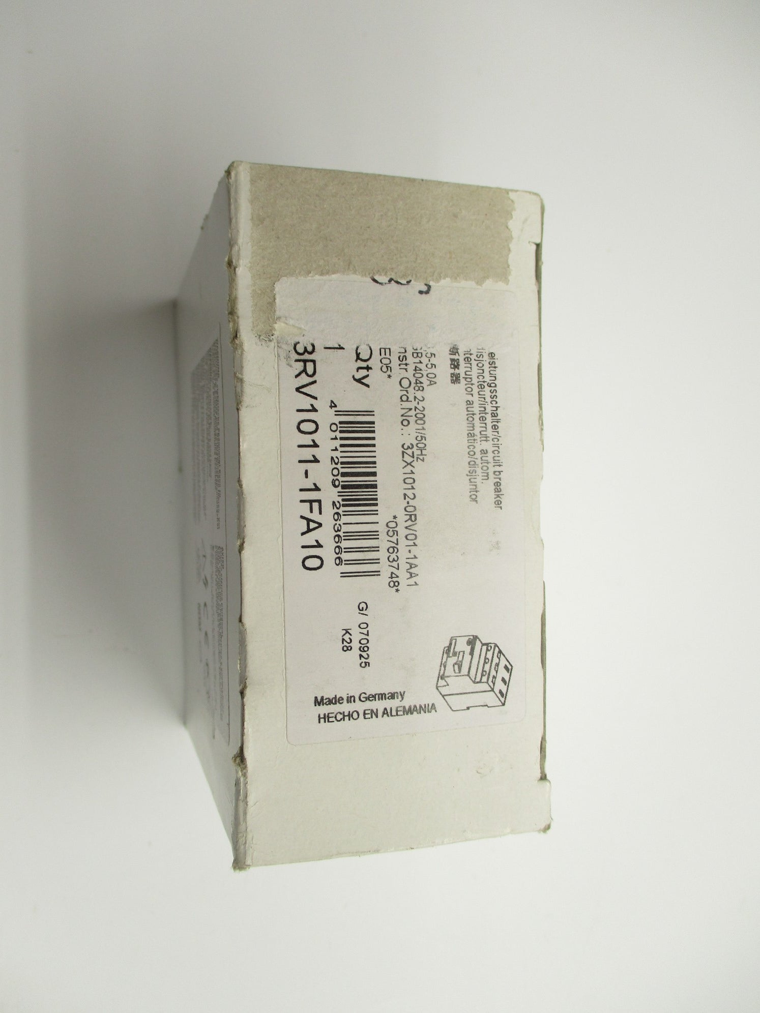 SIEMENS 3RV1011-1FA10 3.5-5.0A 690V NSMP